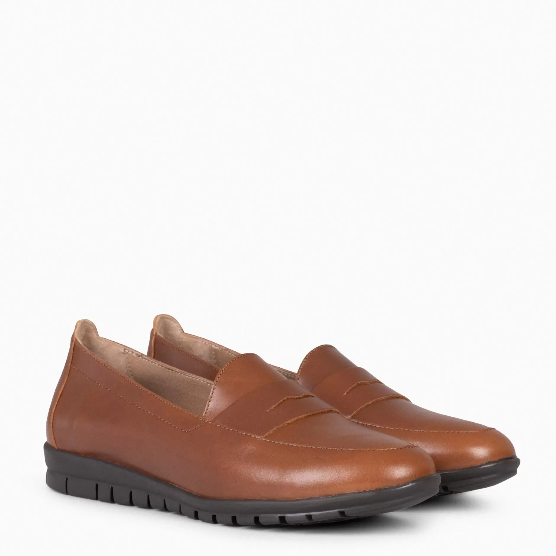 miMaO Cunas Confort<360 - Mocasines Con Antifaz Camel