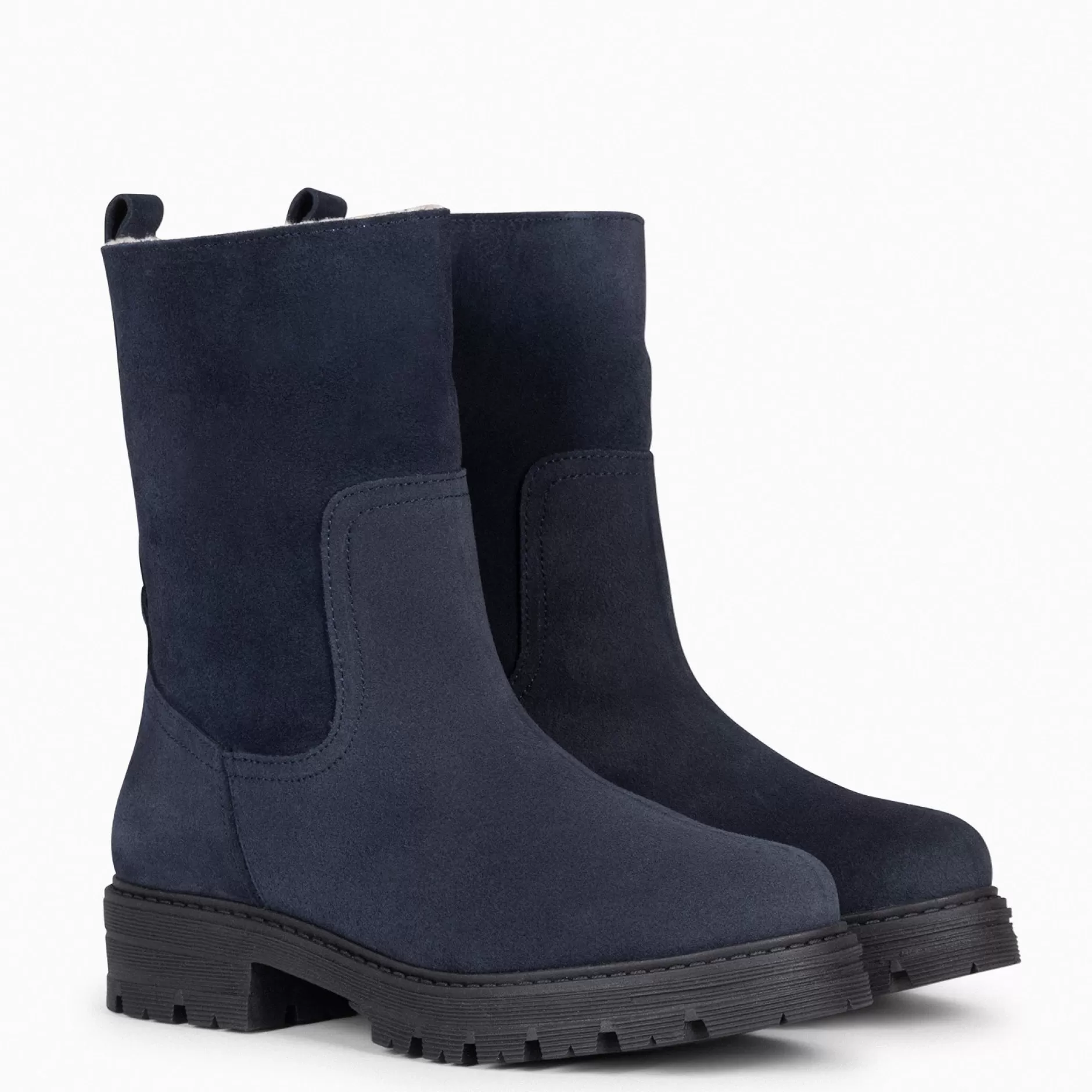 miMaO Botines De Mujer<Alaska - Botin De Mujer Con Forro De Piel De Borrego Marino