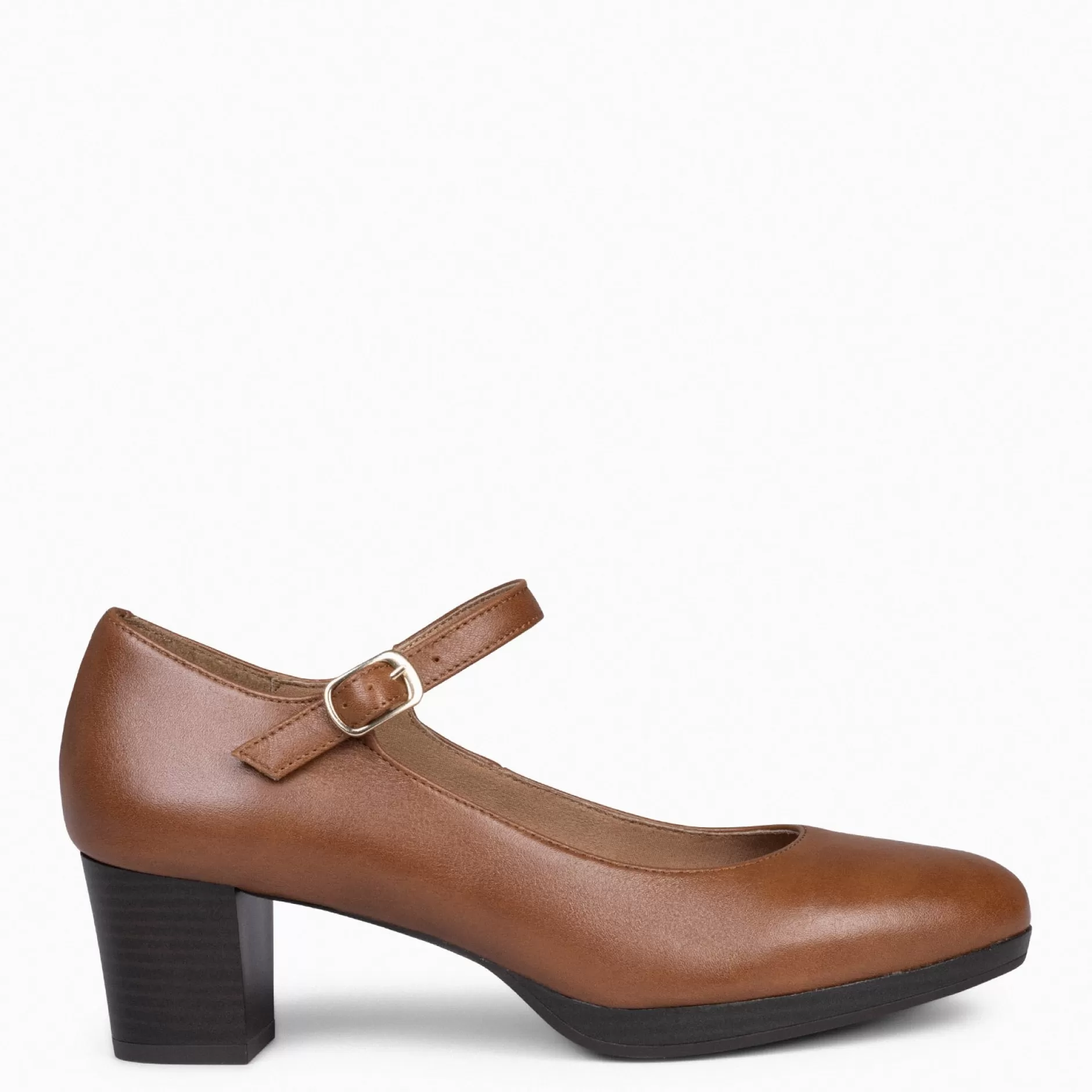 miMaO Urban Zapatos De Tacón<Azafata Pulsera – Zapatos De Mujer Con Plataforma Y Tacón Bajo Camel