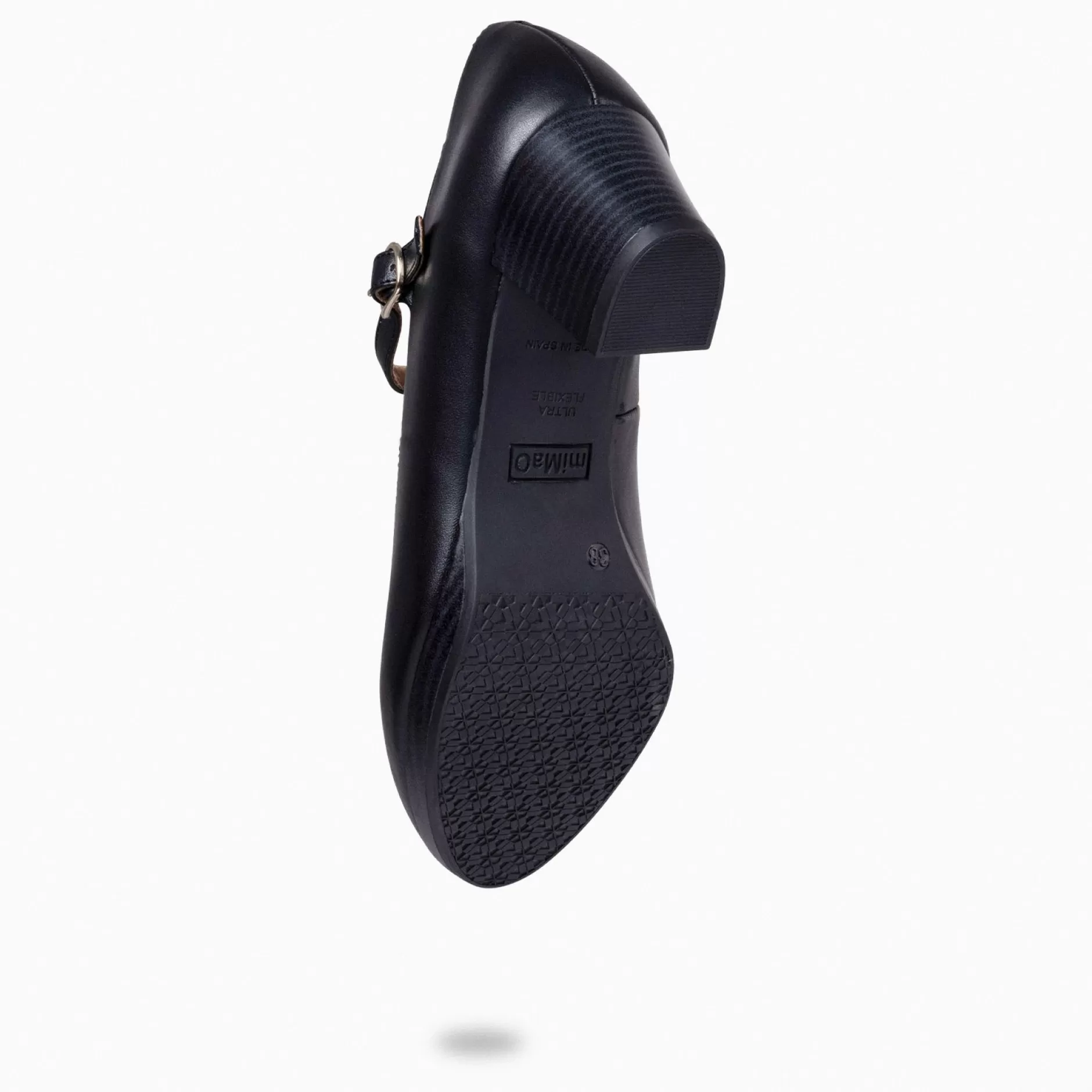 miMaO Urban Zapatos De Tacón<Azafata Pulsera – Zapatos De Mujer Con Plataforma Y Tacón Bajo Negro