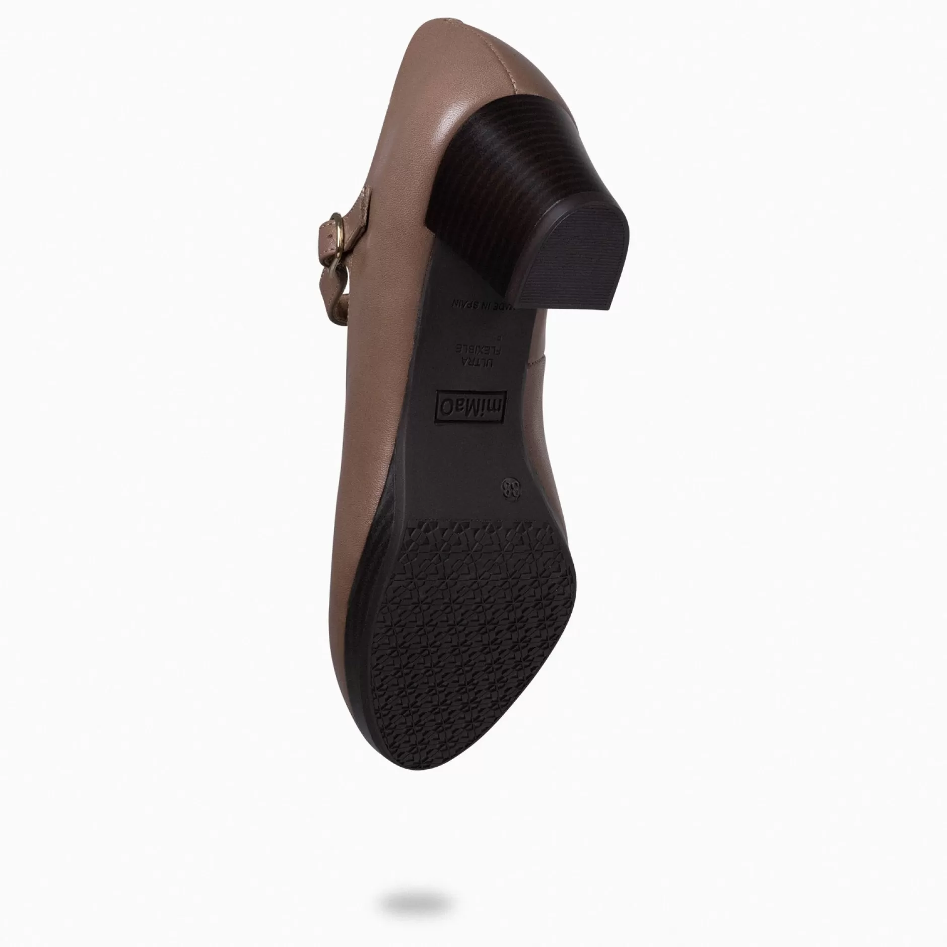 miMaO Urban Zapatos De Tacón<Azafata Pulsera – Zapatos De Mujer Con Plataforma Y Tacón Bajo Taupe