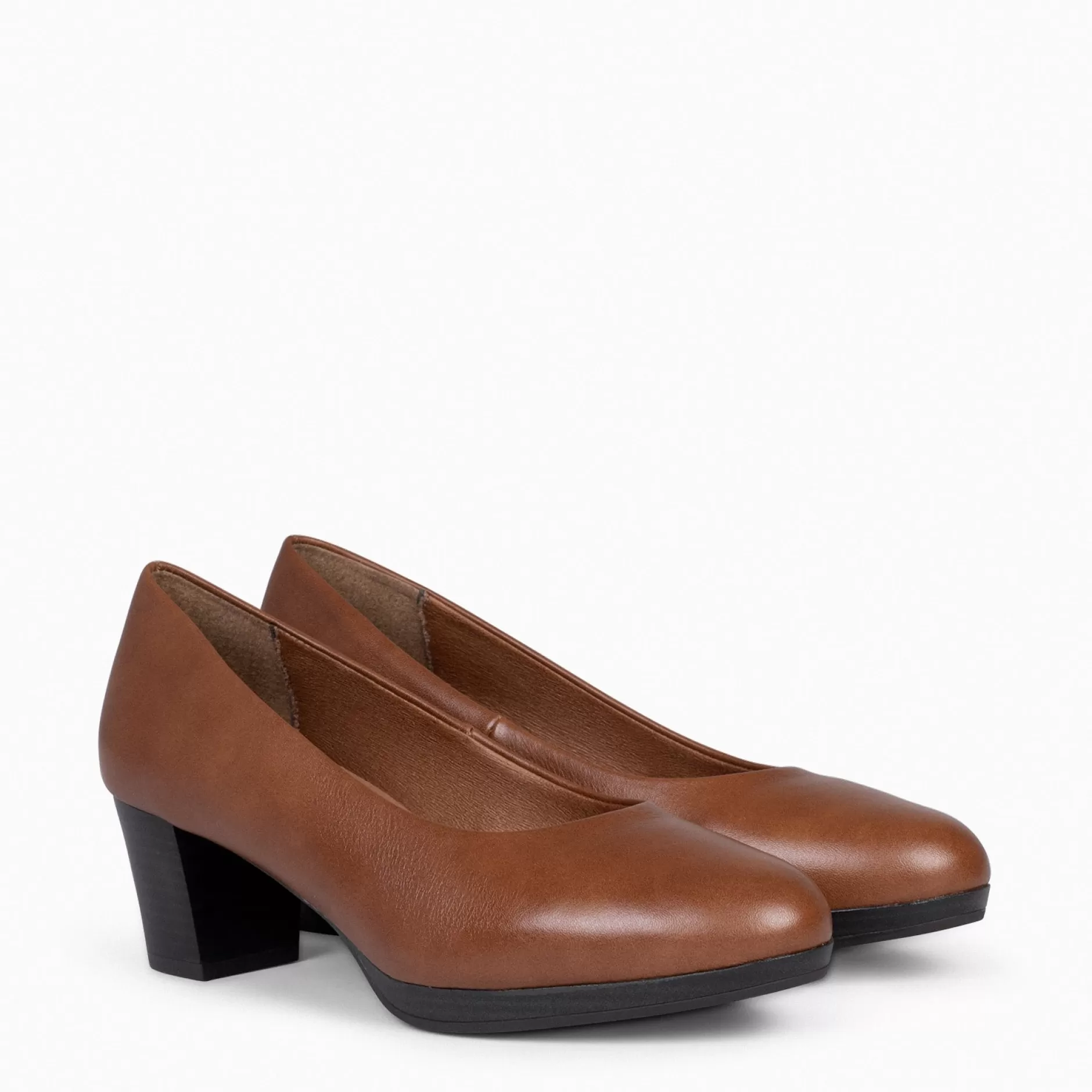 miMaO Urban Zapatos De Tacón<Azafata S - Zapatos De Tacón Bajo Con Plataforma Camel