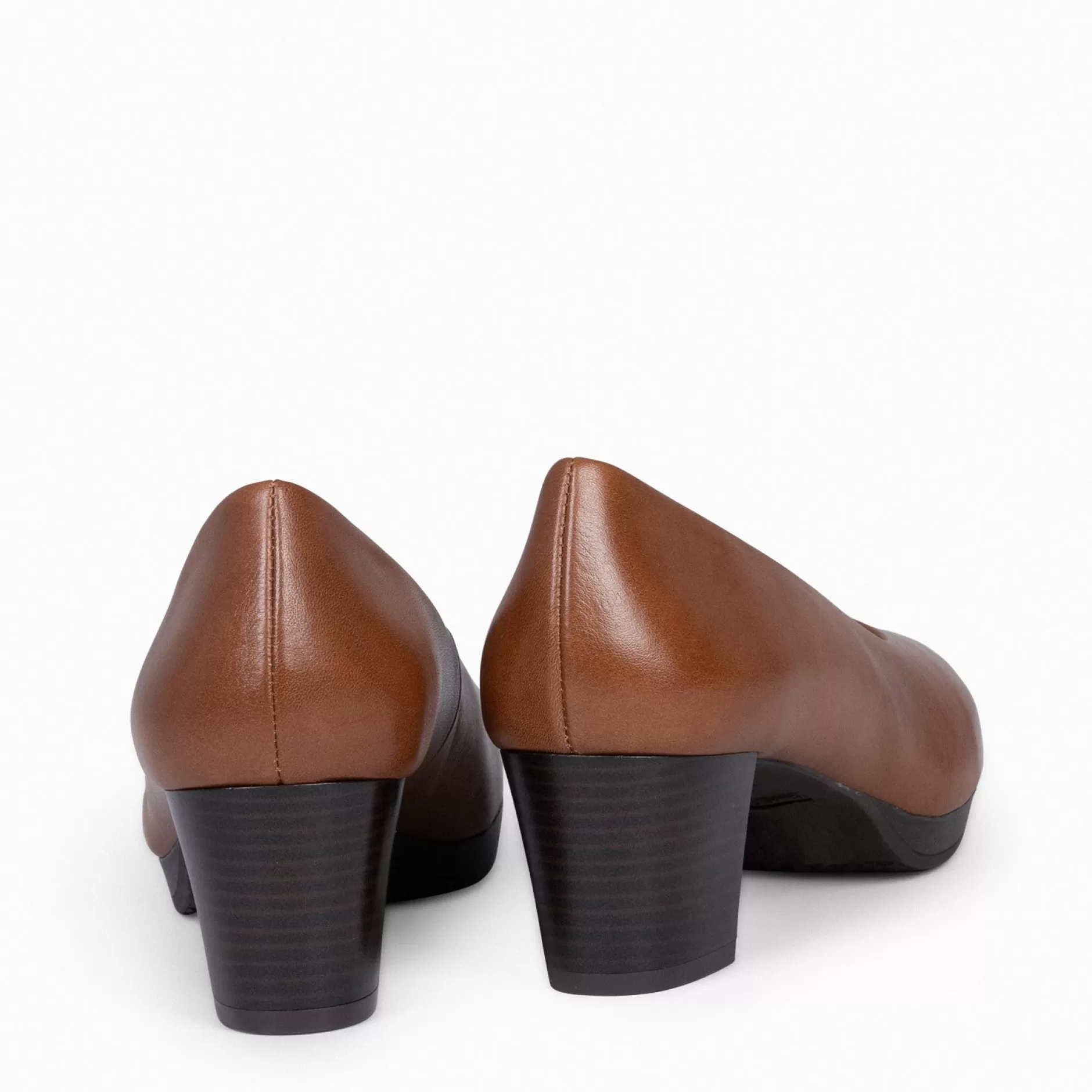 miMaO Urban Zapatos De Tacón<Azafata S - Zapatos De Tacón Bajo Con Plataforma Camel