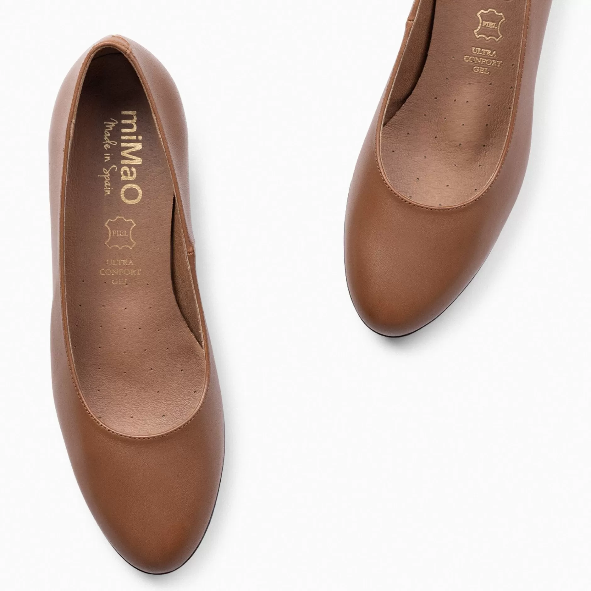 miMaO Urban Zapatos De Tacón<Azafata S - Zapatos De Tacón Bajo Con Plataforma Marron