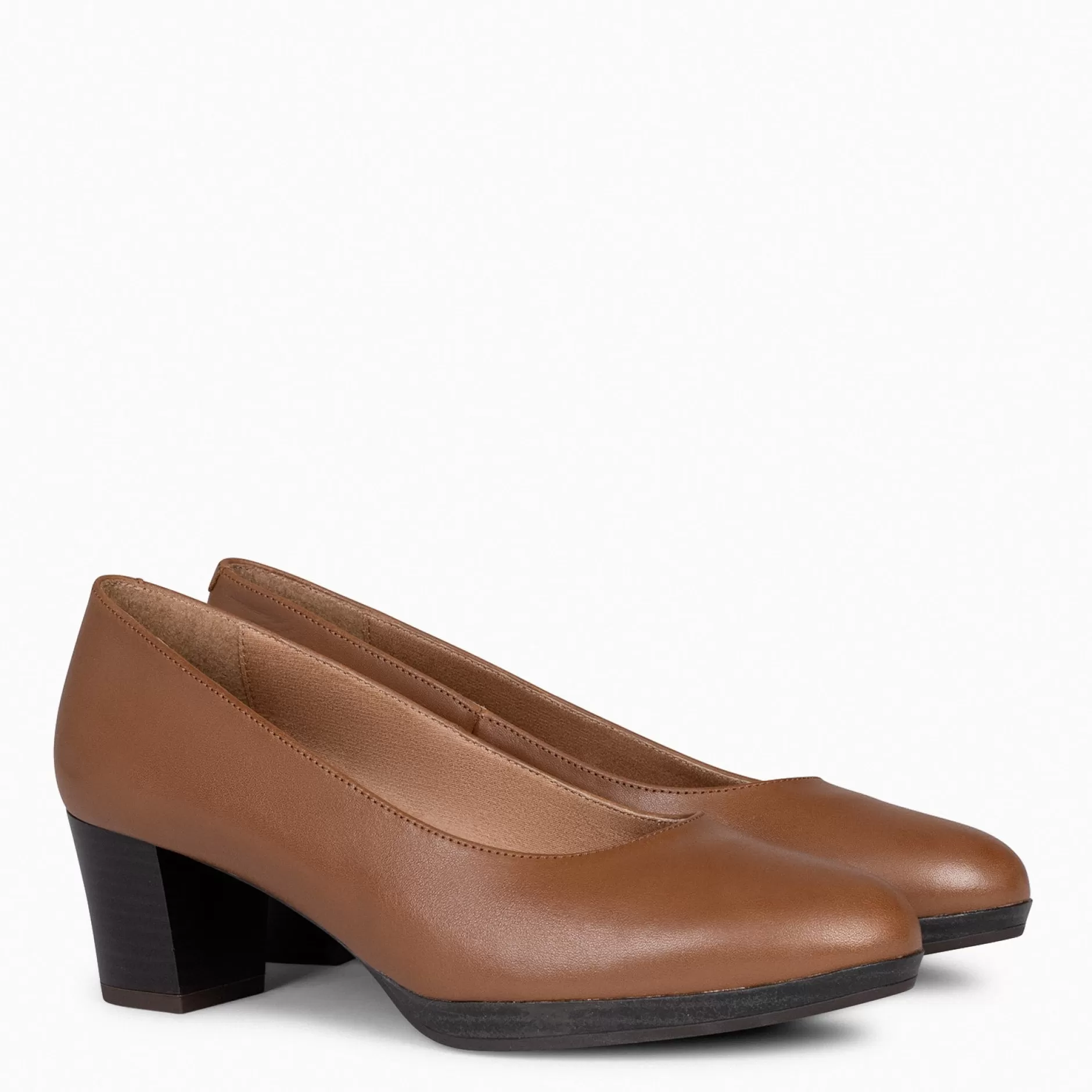 miMaO Urban Zapatos De Tacón<Azafata S - Zapatos De Tacón Bajo Con Plataforma Marron