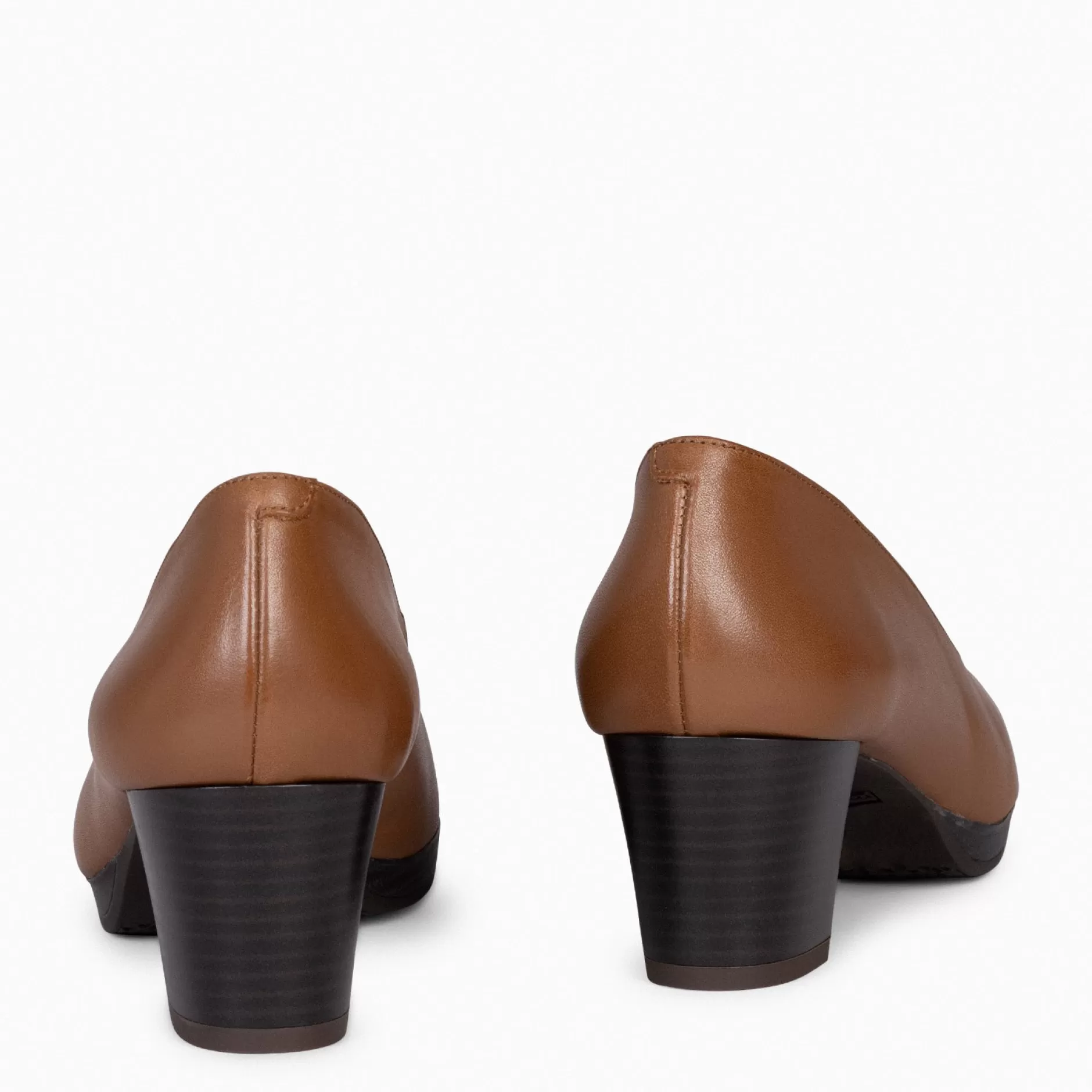miMaO Urban Zapatos De Tacón<Azafata S - Zapatos De Tacón Bajo Con Plataforma Marron