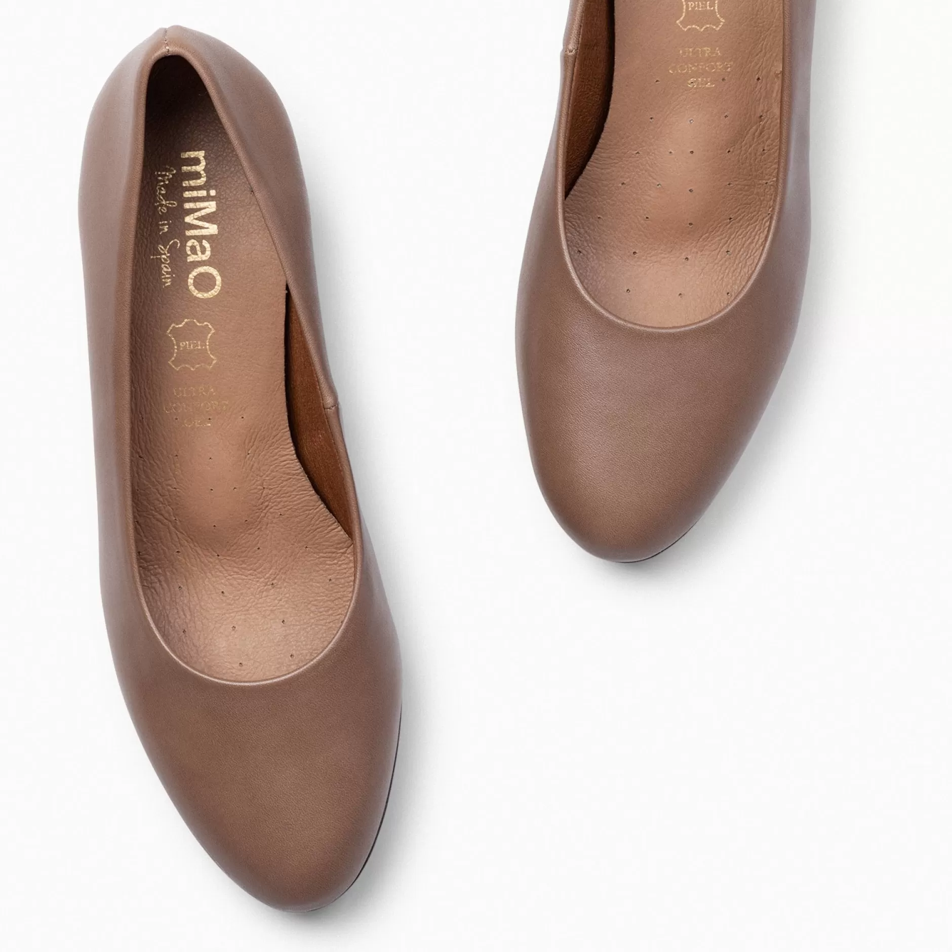 miMaO Urban Zapatos De Tacón<Azafata S - Zapatos De Tacón Bajo Con Plataforma Taupe