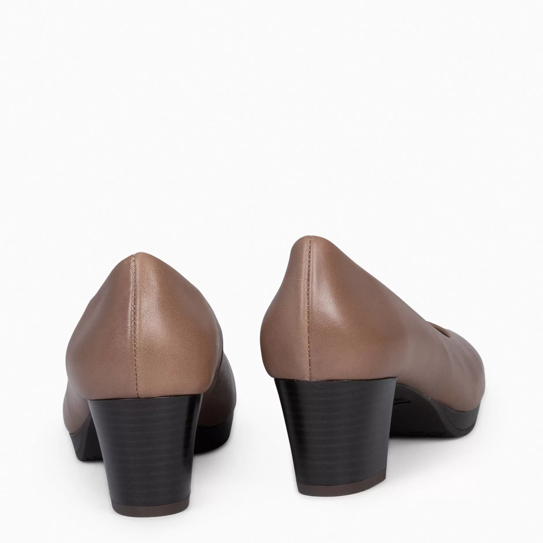 miMaO Urban Zapatos De Tacón<Azafata S - Zapatos De Tacón Bajo Con Plataforma Taupe