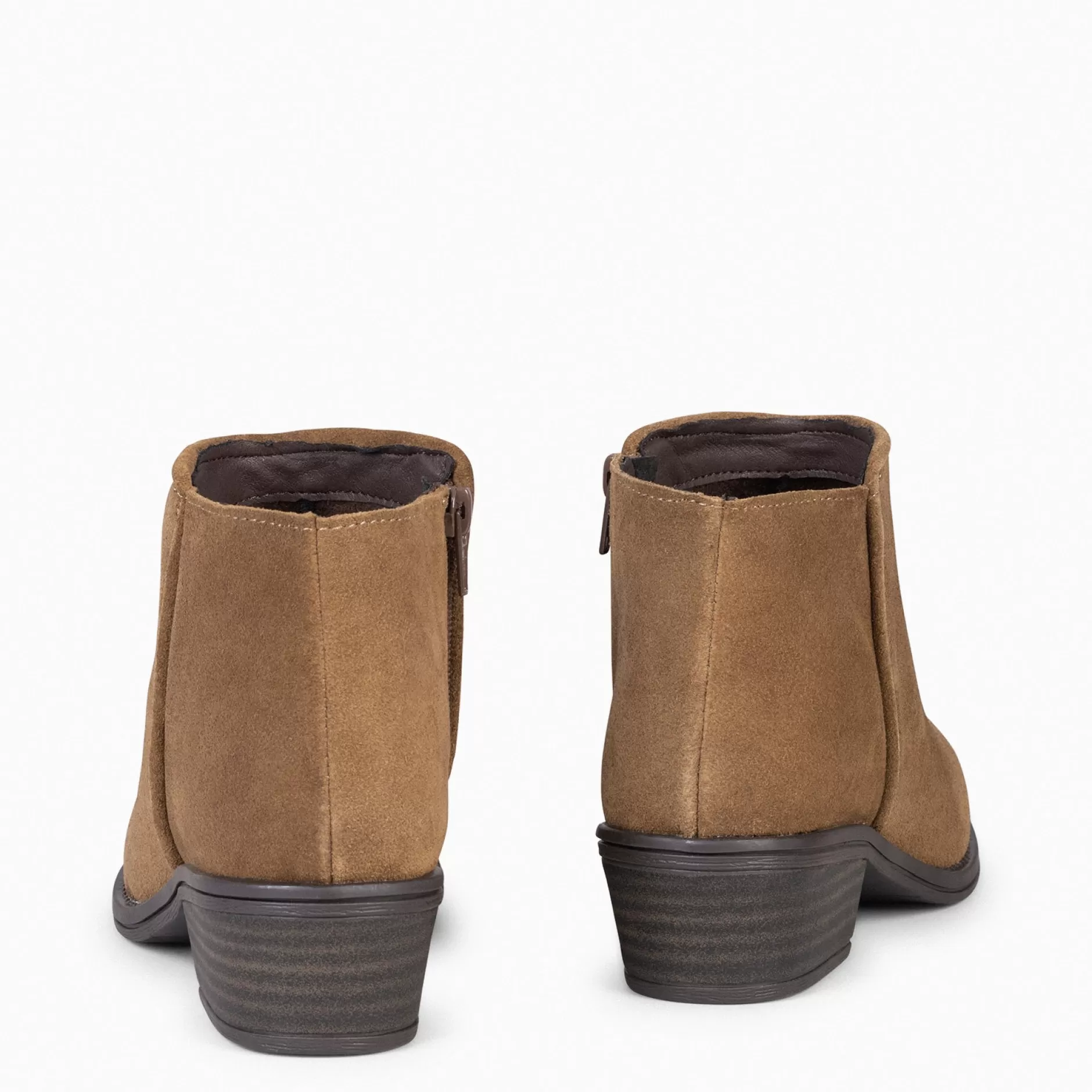 miMaO Botines De Mujer<Baltimor - Botines Piel Mujer Hidrofugo De Color Camel