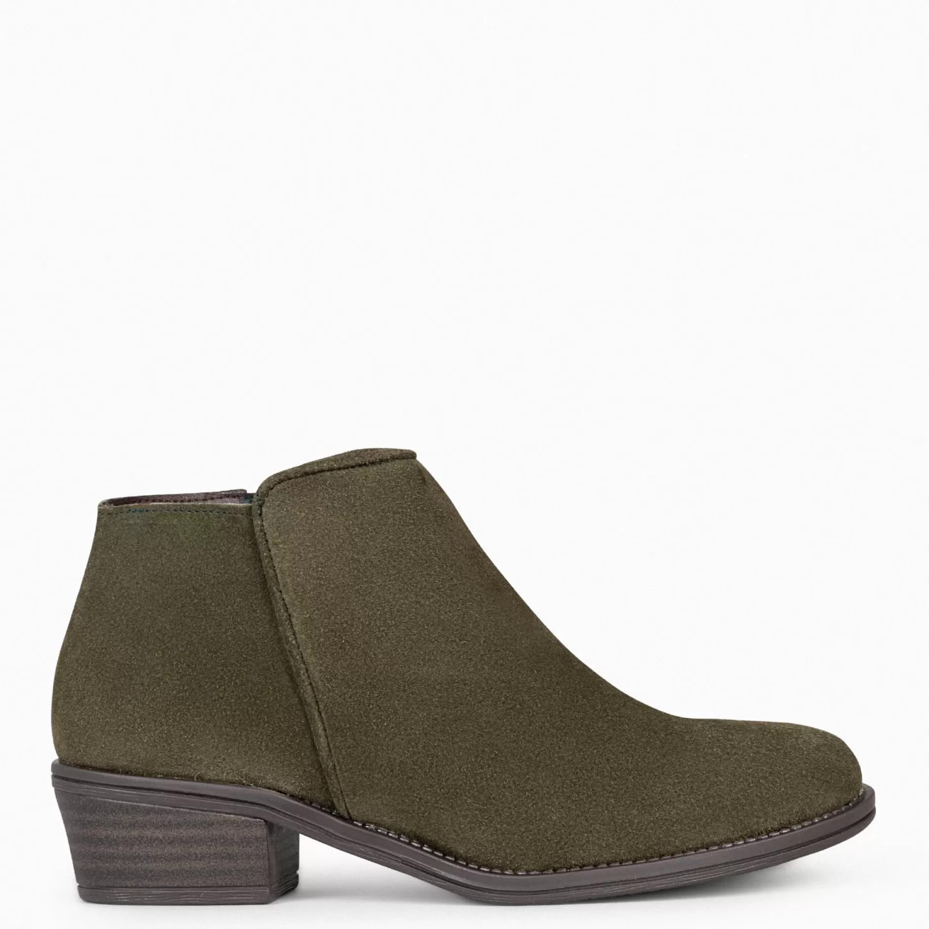 miMaO Botines De Mujer<Baltimor - Botines Piel Mujer Hidrofugo De Color Kaki