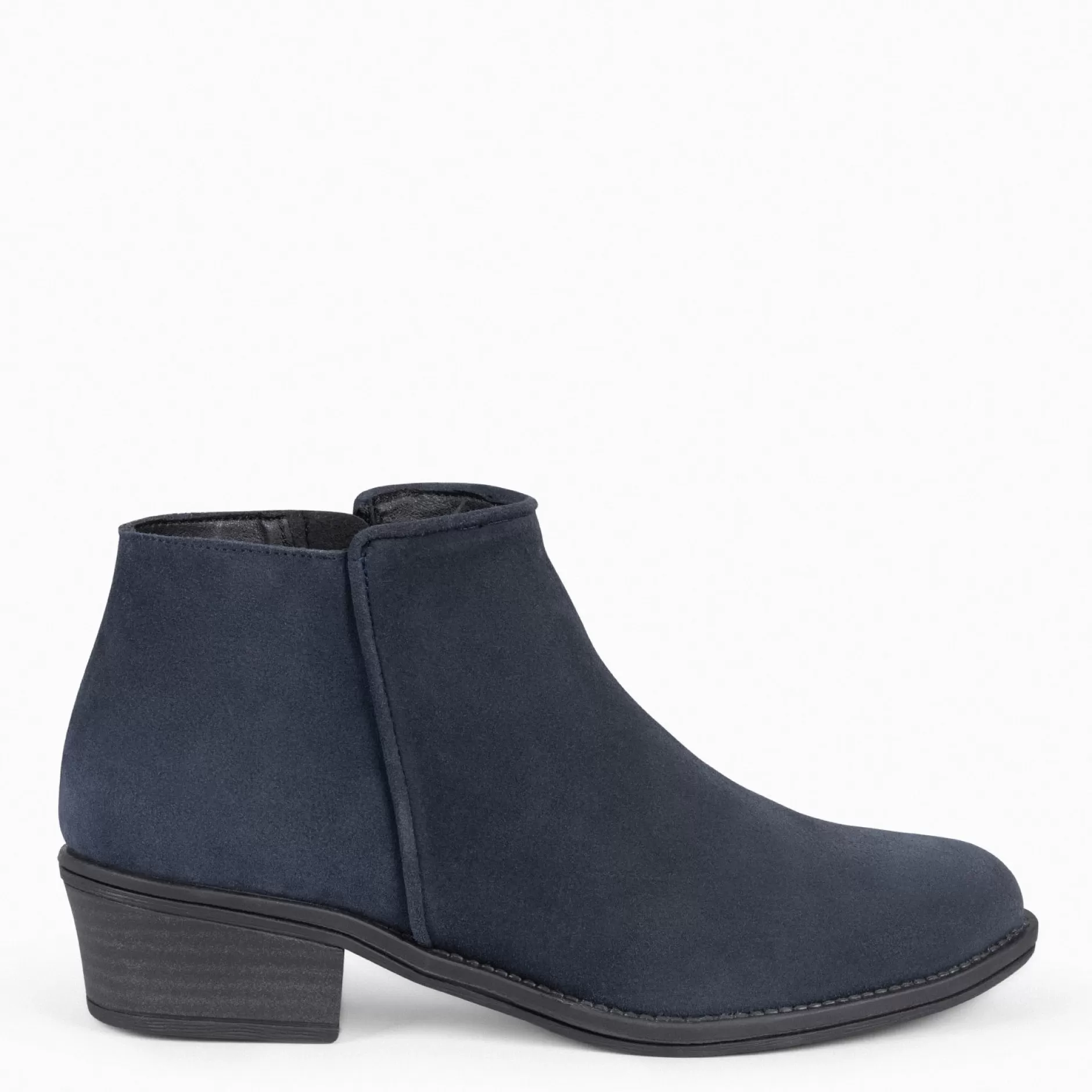 miMaO Botines De Mujer<Baltimor - Botines Piel Mujer Hidrofugo De Color Marino