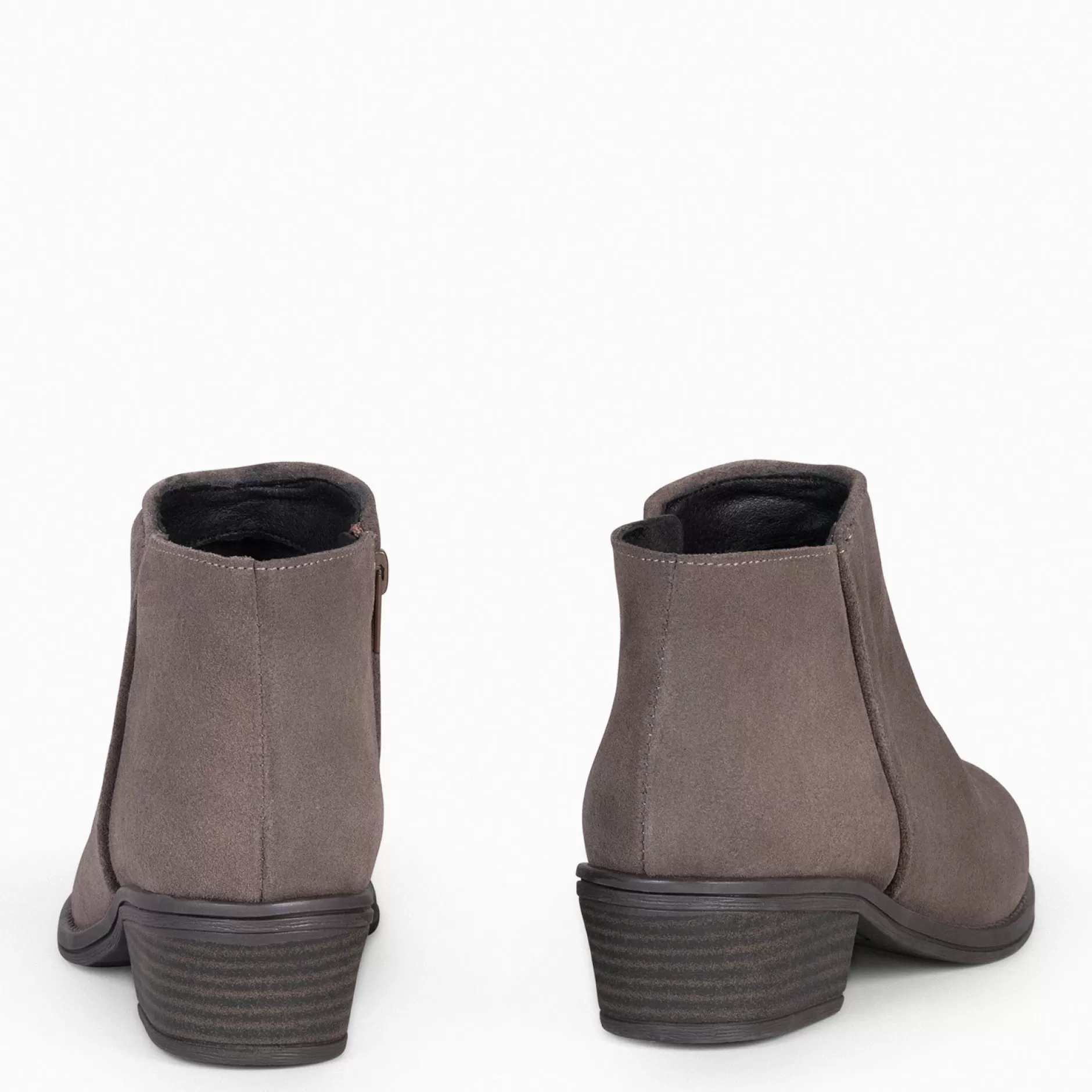 miMaO Botines De Mujer<Baltimor - Botines Piel Mujer Hidrofugo De Color Taupe