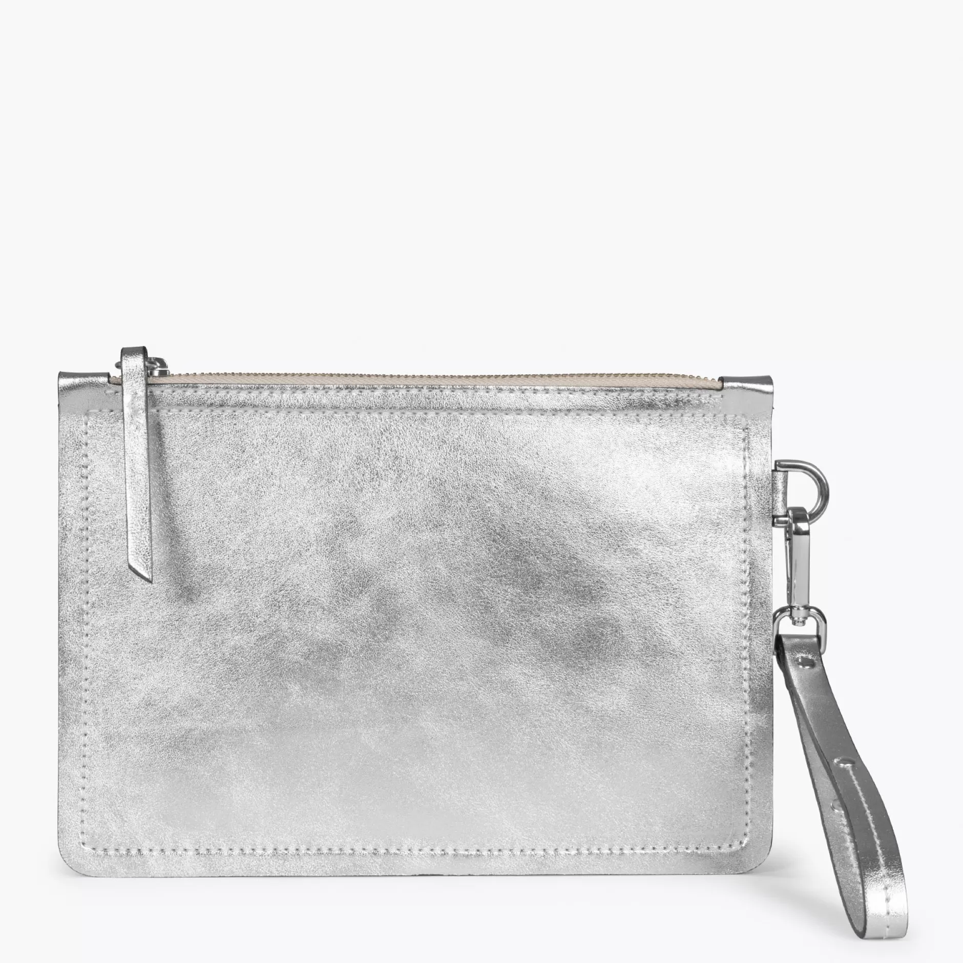 miMaO Bolsos De Mujer<Bolso Urban Liso De Piel Plata