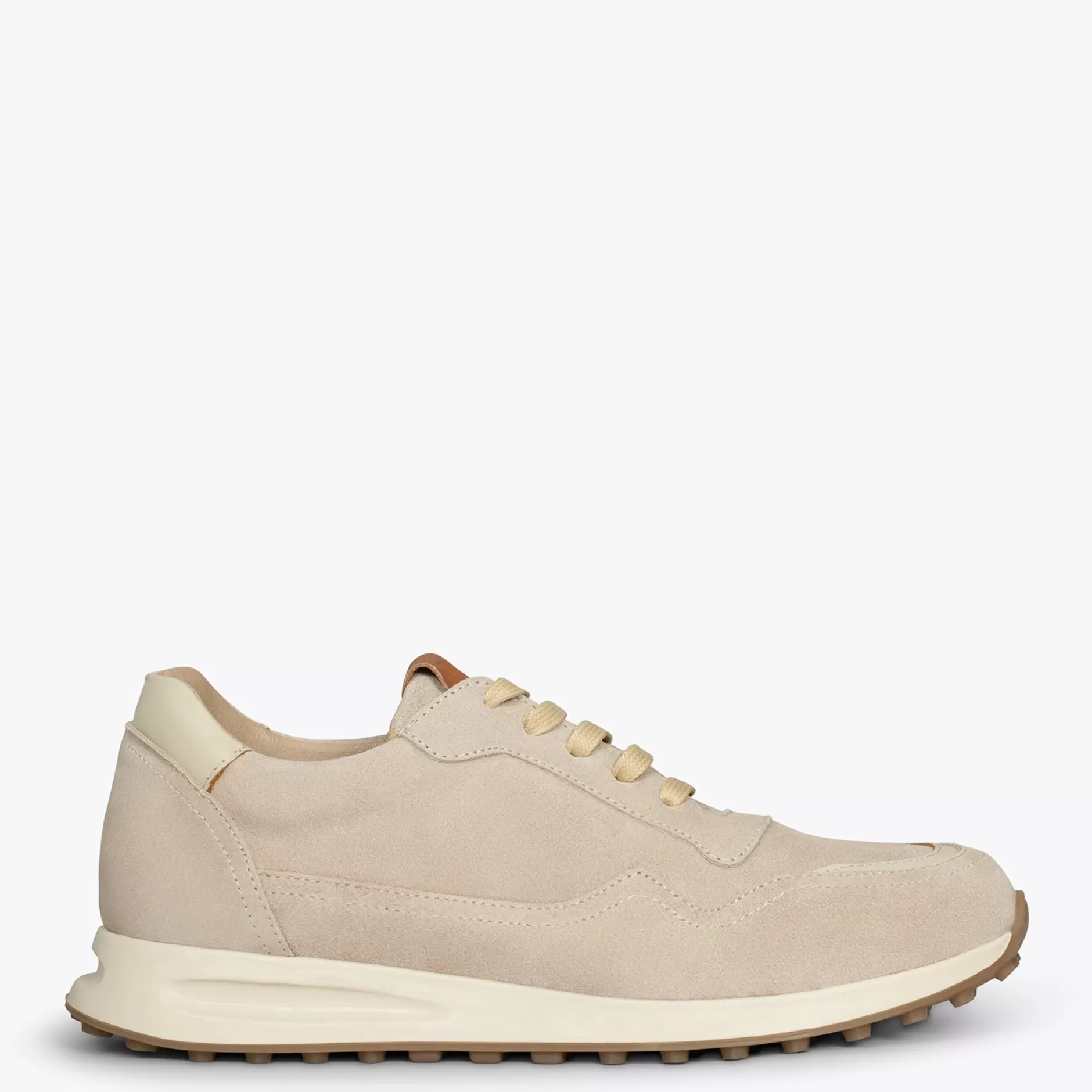 miMaO Zapato<Boston Zapatillas De Piel Para Hombre Beige