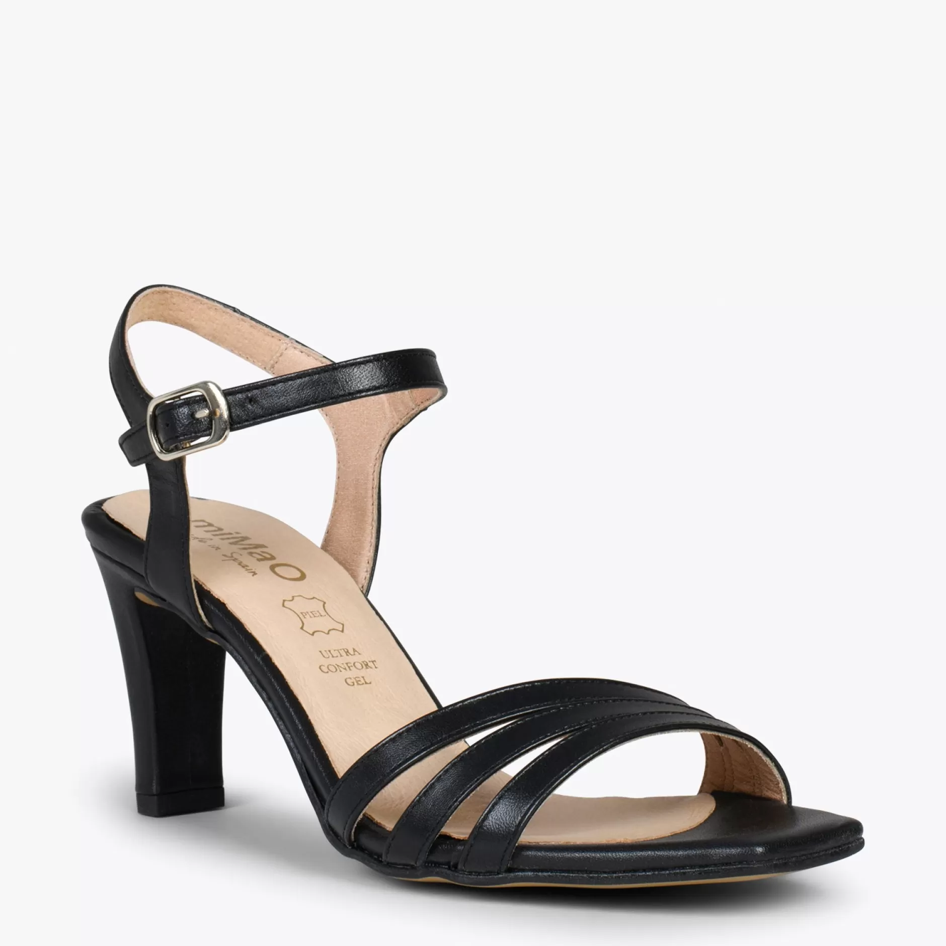 miMaO Sandalias De Tacón<Cannes – Sandalias De Fiesta Con Tacón Fino Negro