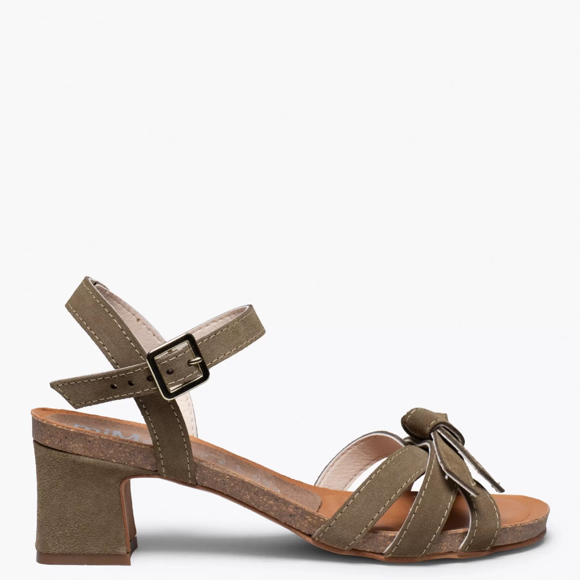 miMaO Sandalias De Tacón<Casual- Sandalia Bio Taupe De Tacón