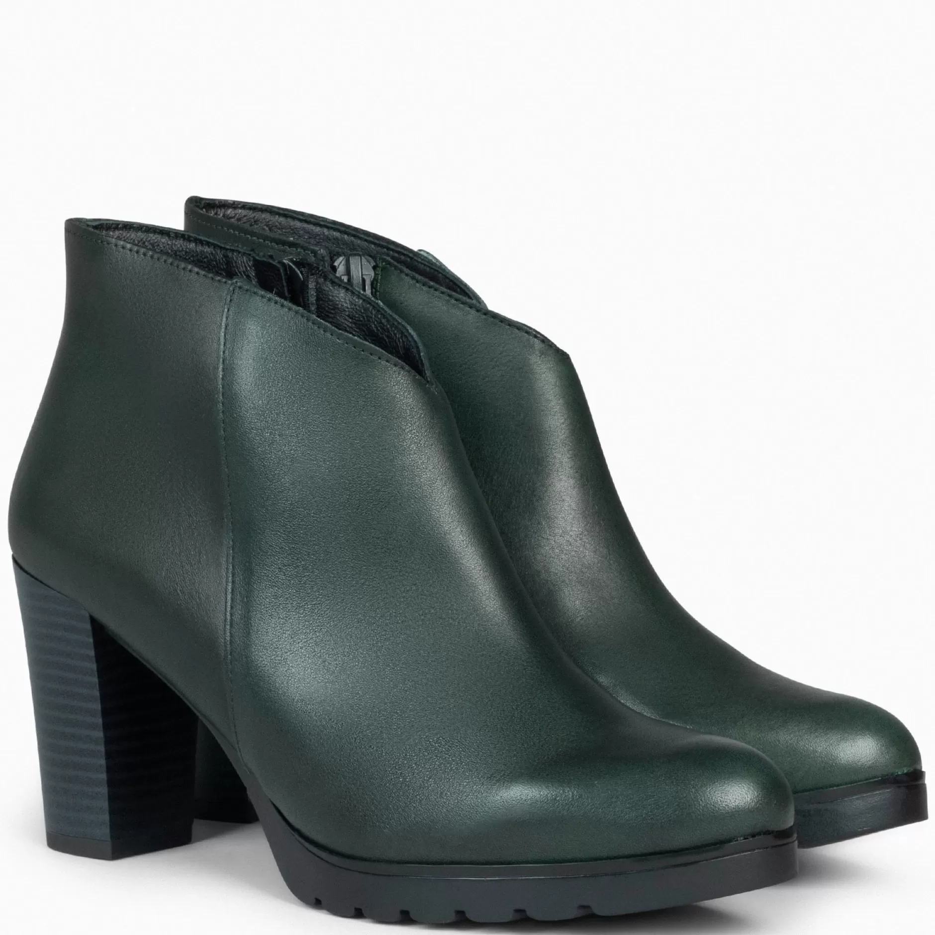 miMaO Botines De Mujer<Classic - Botines De Mujer Con Tacón Verde