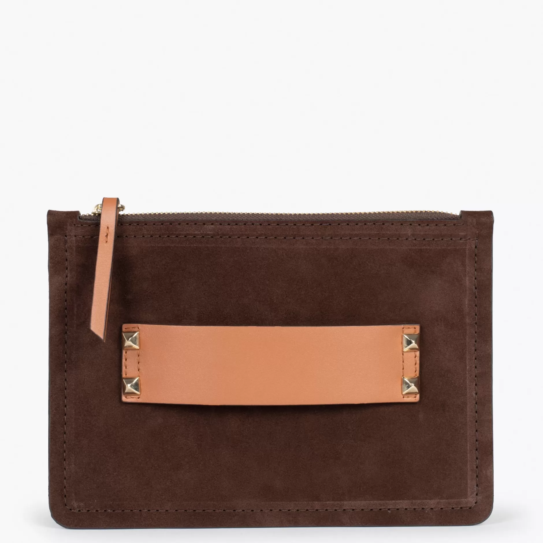 miMaO Bolsos De Mujer<Classic Bolso Bandolera De Piel Con Doble Cremallera Marron