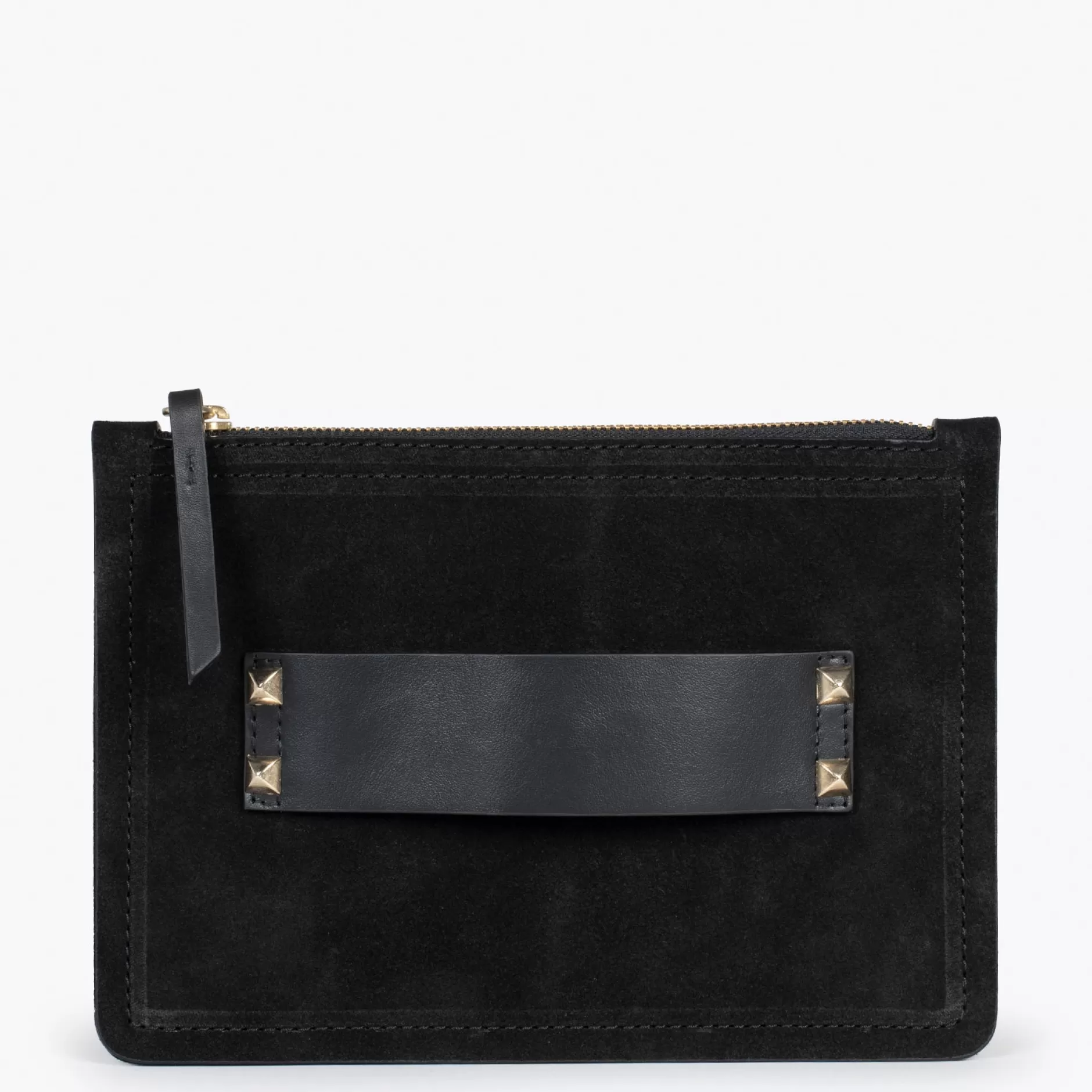 miMaO Bolsos De Mujer<Classic Bolso Bandolera De Piel Con Doble Cremallera Negro