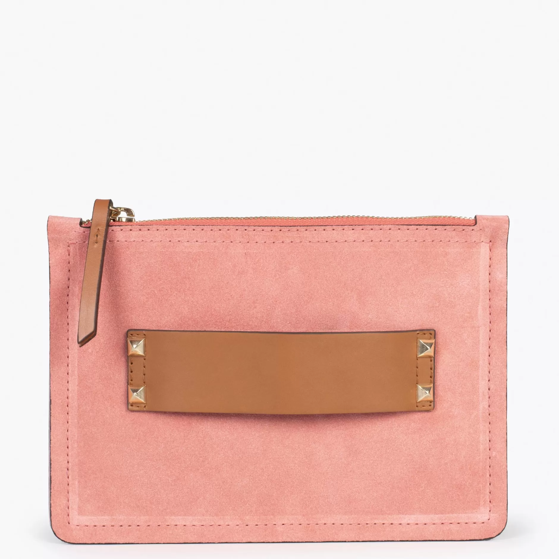 miMaO Bolsos De Mujer<Classic Bolso Bandolera De Piel Con Doble Cremallera Salmon