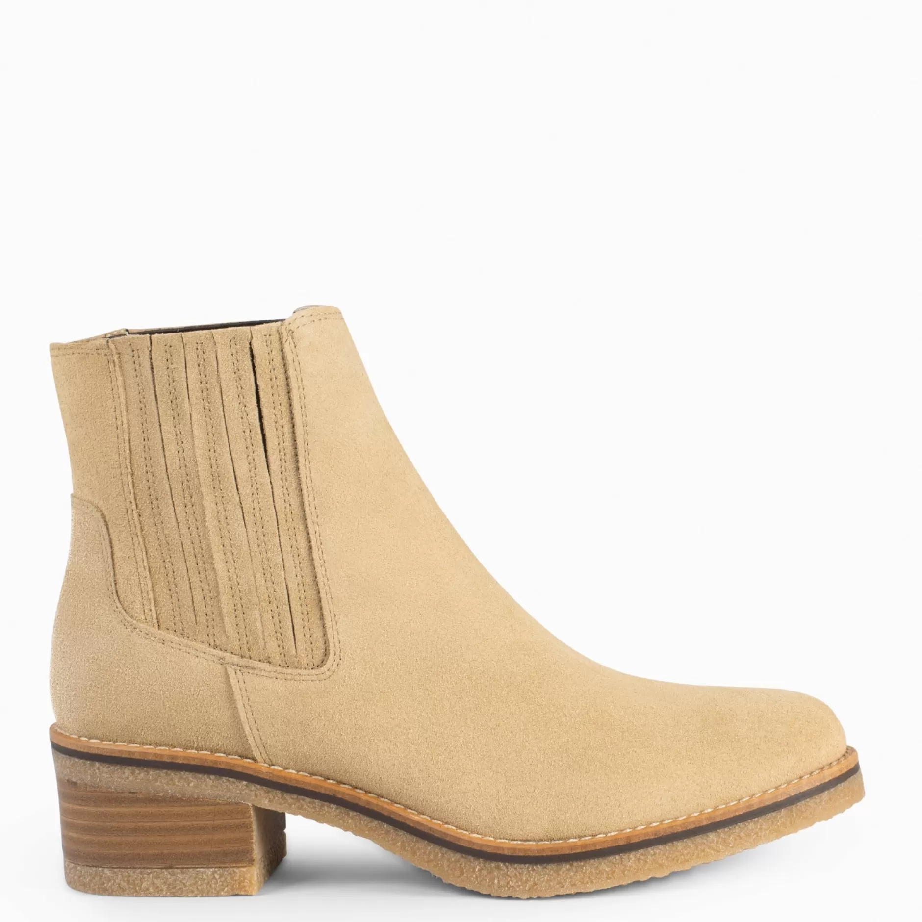 miMaO Botines De Mujer<Country - Botines Camperos Para Mujer Beige