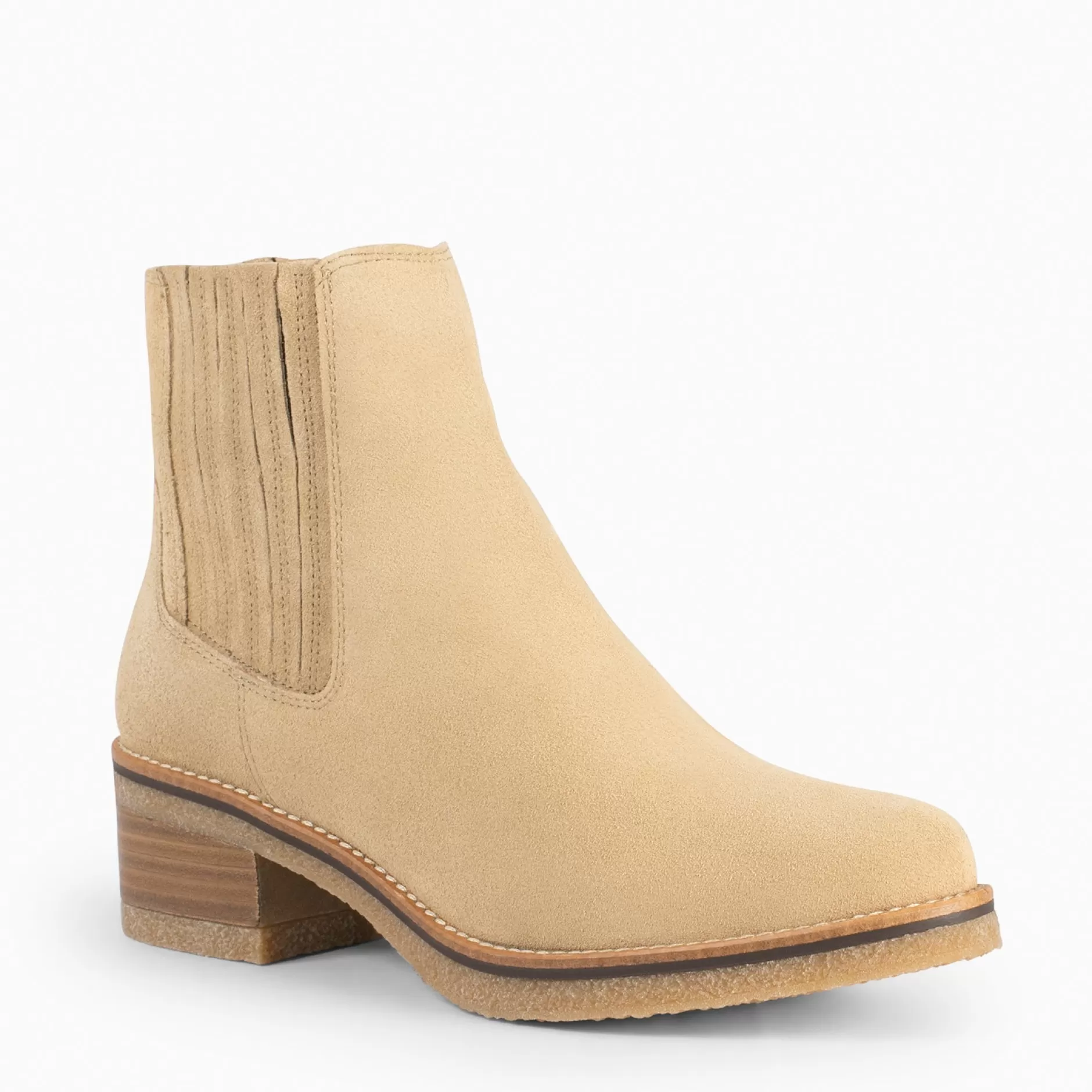 miMaO Botines De Mujer<Country - Botines Camperos Para Mujer Beige