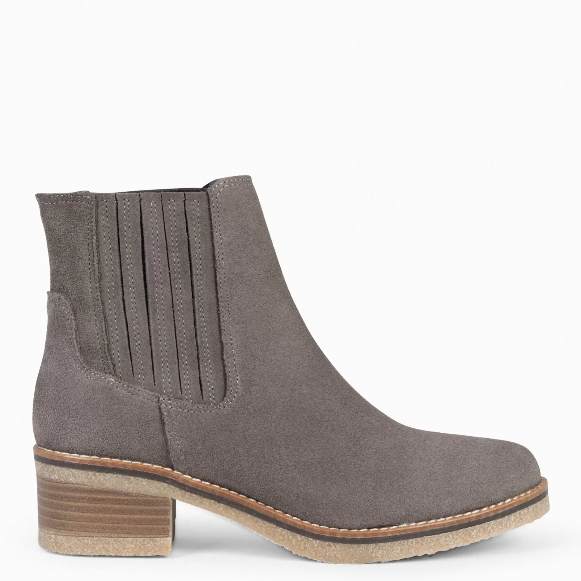 miMaO Botines De Mujer<Country - Botines Camperos Para Mujer Taupe