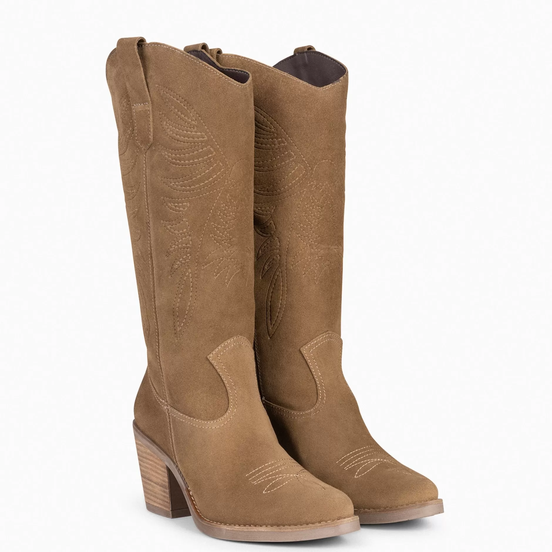 miMaO Botas<Dallas - Botas Cowboy Altas Camel