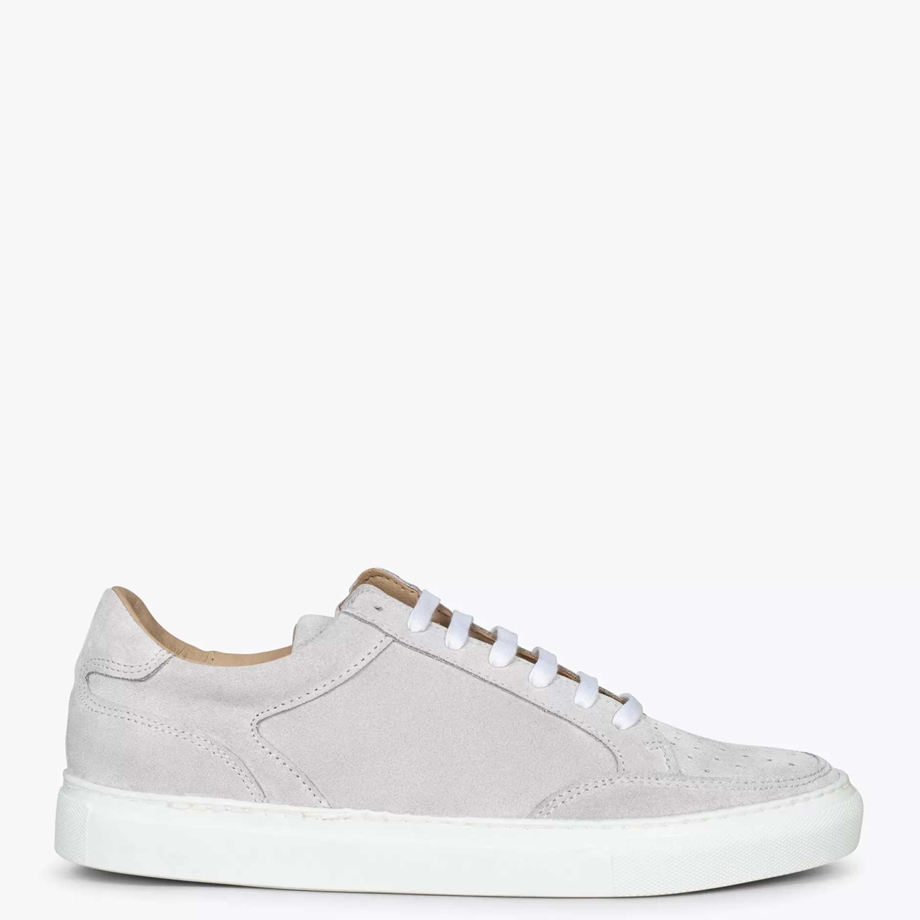 miMaO Zapato<Dublin Zapatillas De Piel Para Hombre Blanco