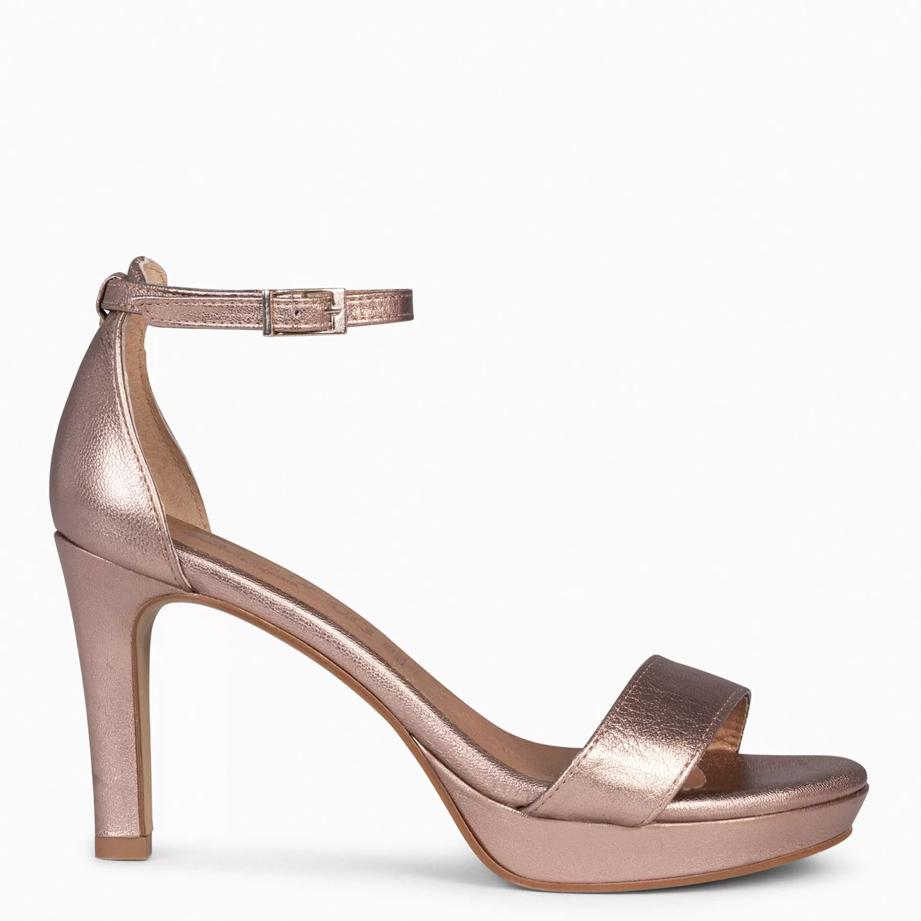 miMaO Zapatos De Fiesta<Fiesta – Sandalias De Tacón Alto Y Plataforma Oro Rosa