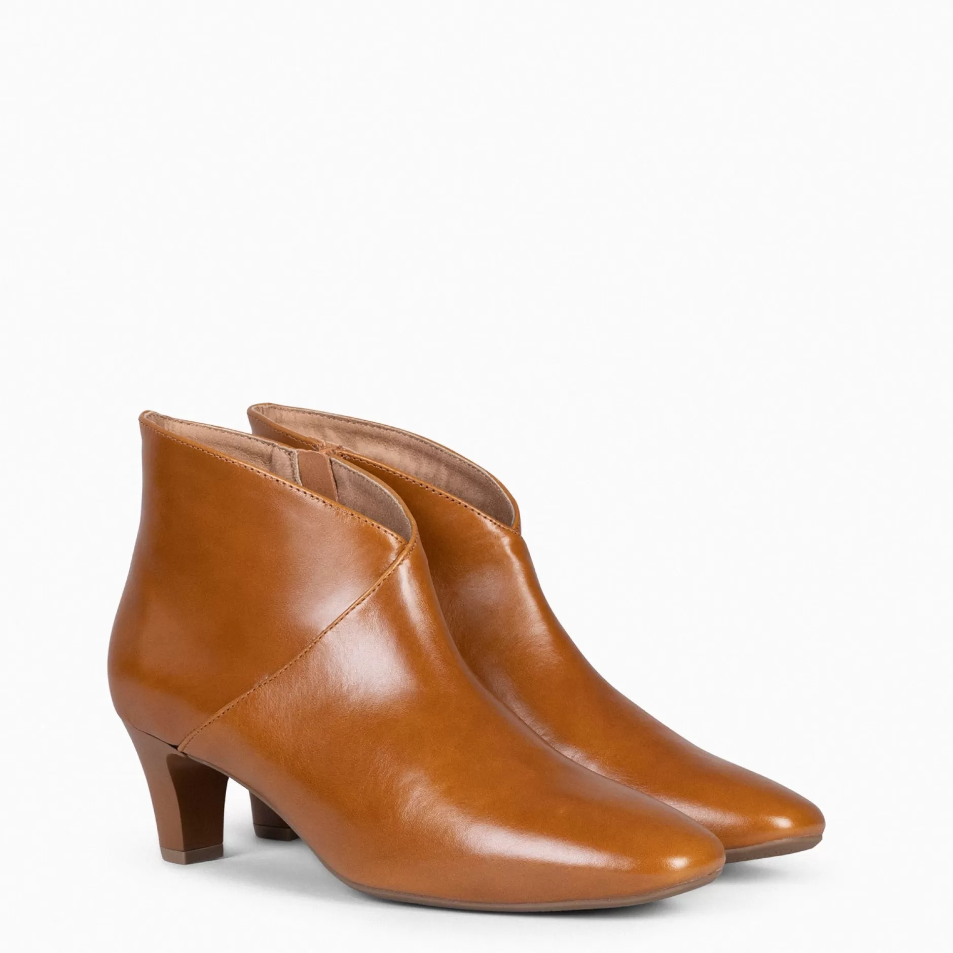 miMaO Botines De Mujer<Lady - Botines Napa Mujer Camel