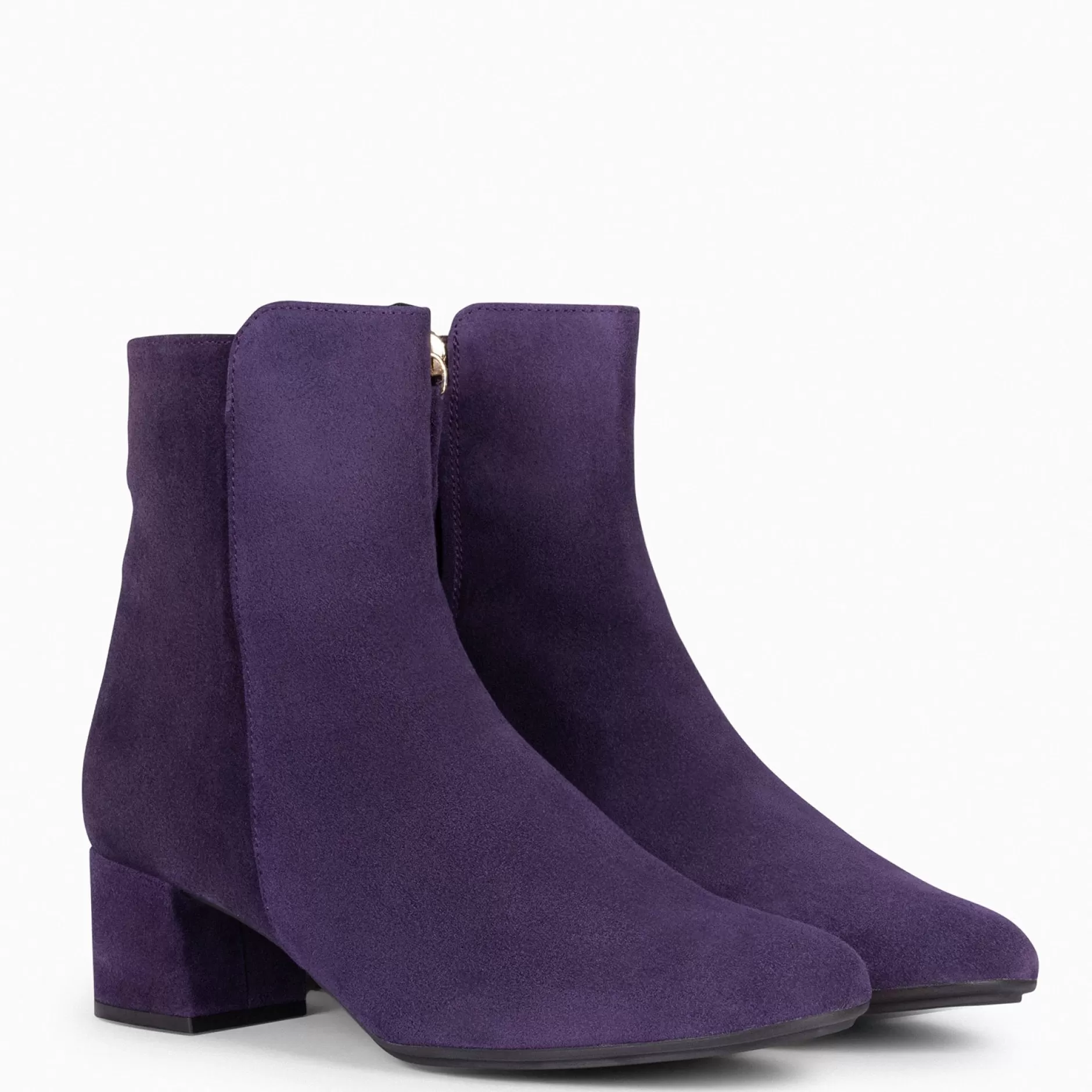 miMaO Botines De Mujer<Maia - Botin Serraje Mujer Morado