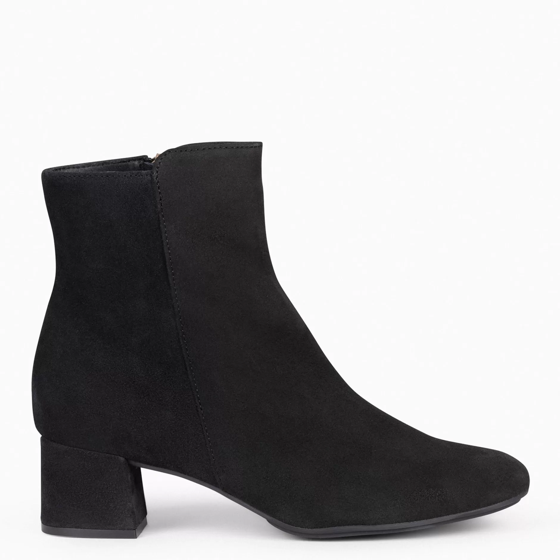 miMaO Botines De Mujer<Maia - Botin Serraje Mujer Negro