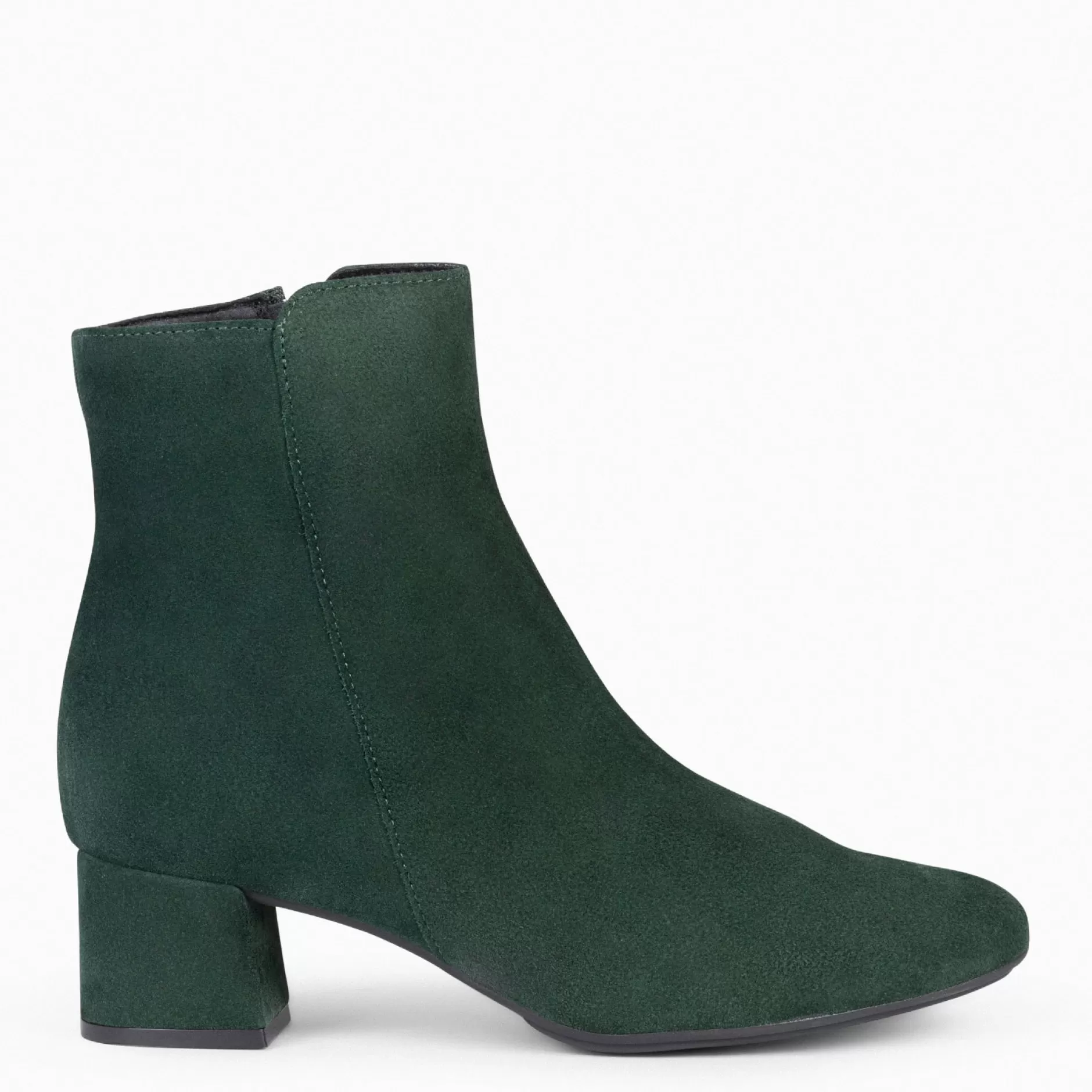 miMaO Botines De Mujer<Maia - Botin Serraje Mujer Verde