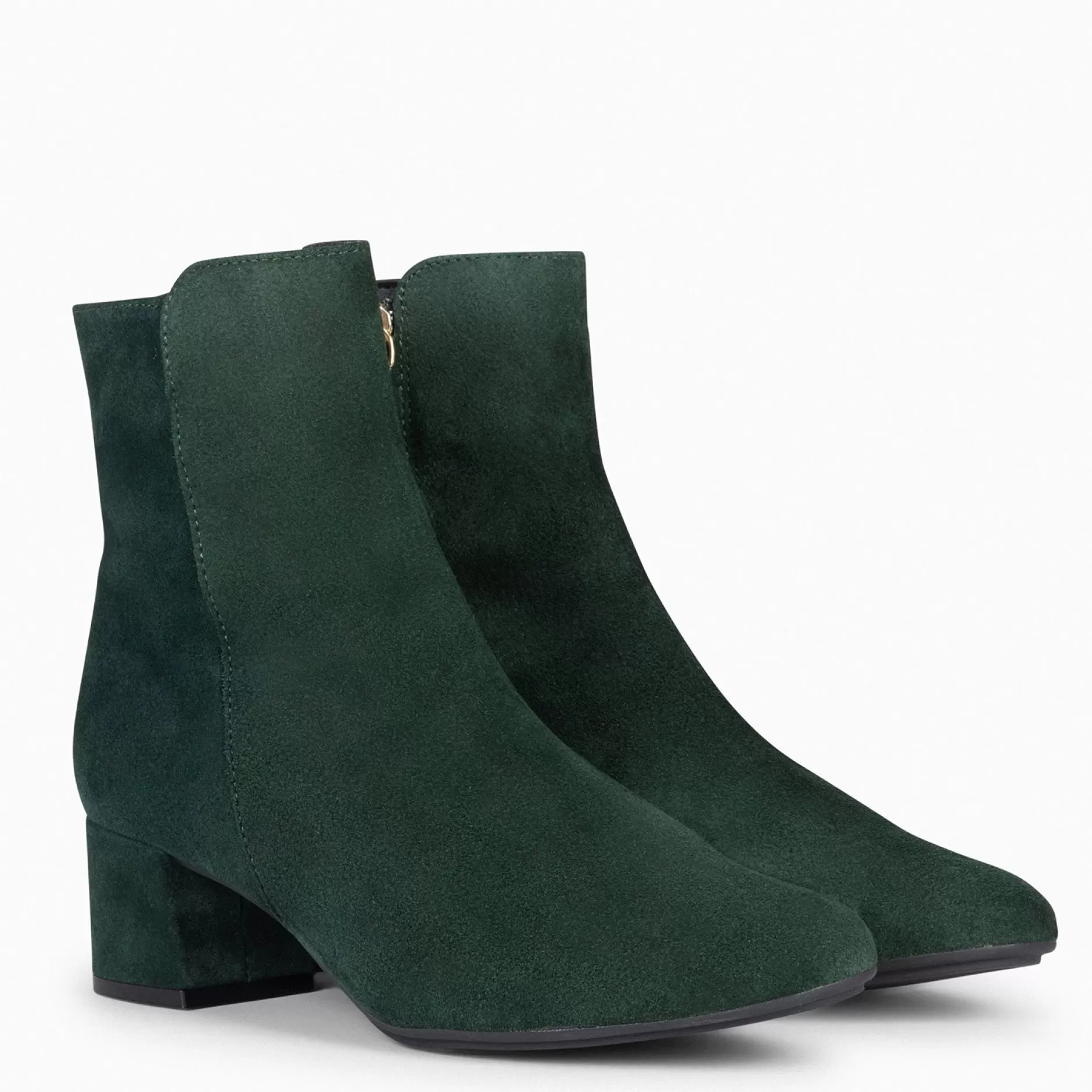 miMaO Botines De Mujer<Maia - Botin Serraje Mujer Verde