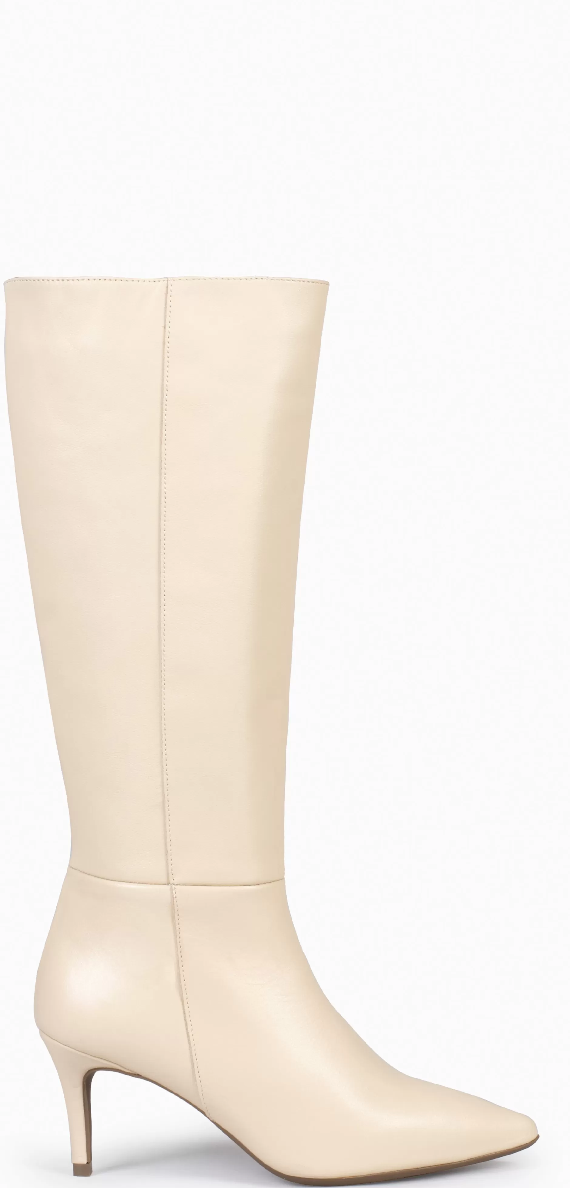 miMaO Botas<Manhattan - Botas Altas De Tacón Fino Beige