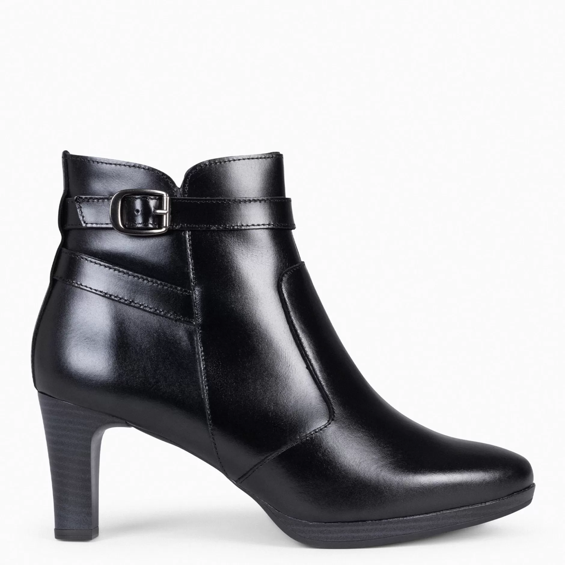 miMaO Botines De Mujer<Milan – Botines De Tacón Y Pulsera Decorativa Negro