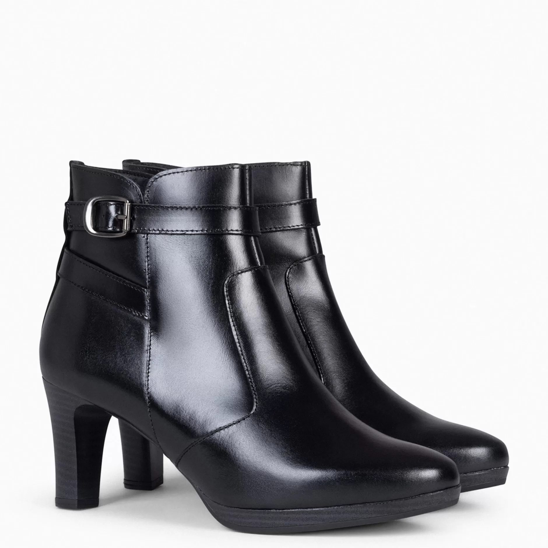 miMaO Botines De Mujer<Milan – Botines De Tacón Y Pulsera Decorativa Negro