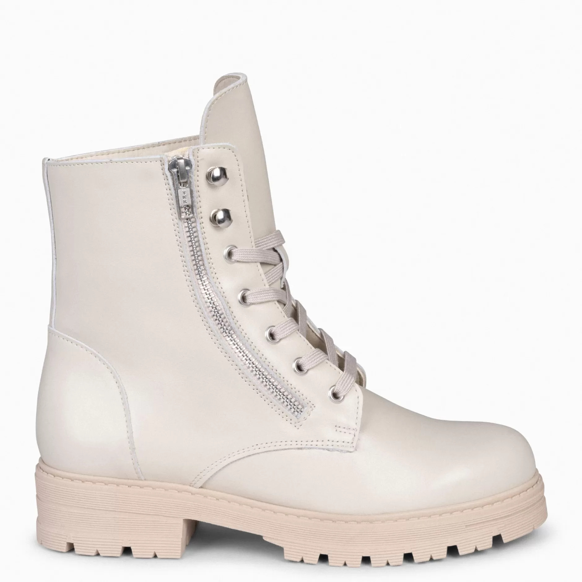 miMaO Botas<Militar – Botas Militares De Mujer Beige