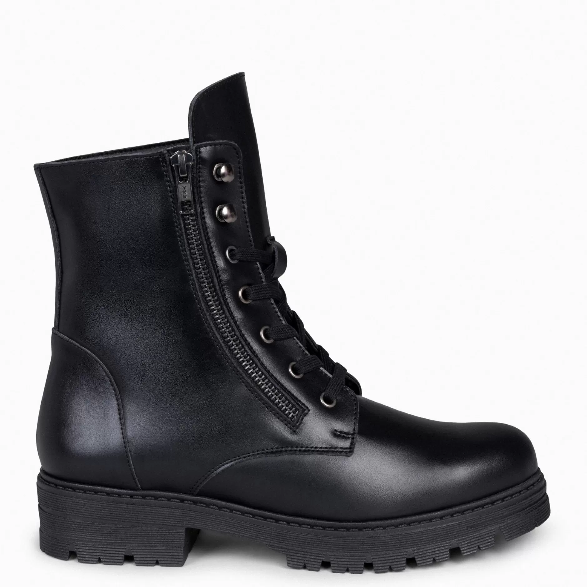 miMaO Botas<Militar – Botas Militares De Mujer Negro