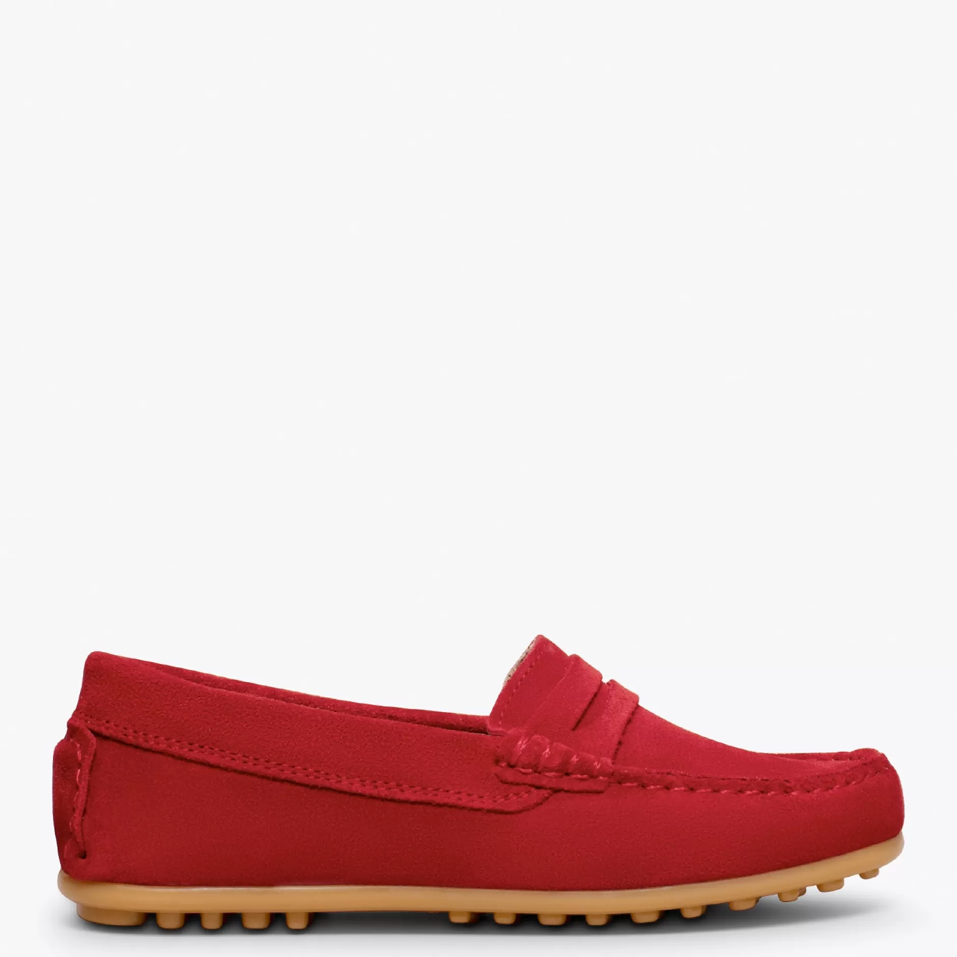 miMaO Zapato<Mocasin Mocasines Rojos Para Niños De Piel