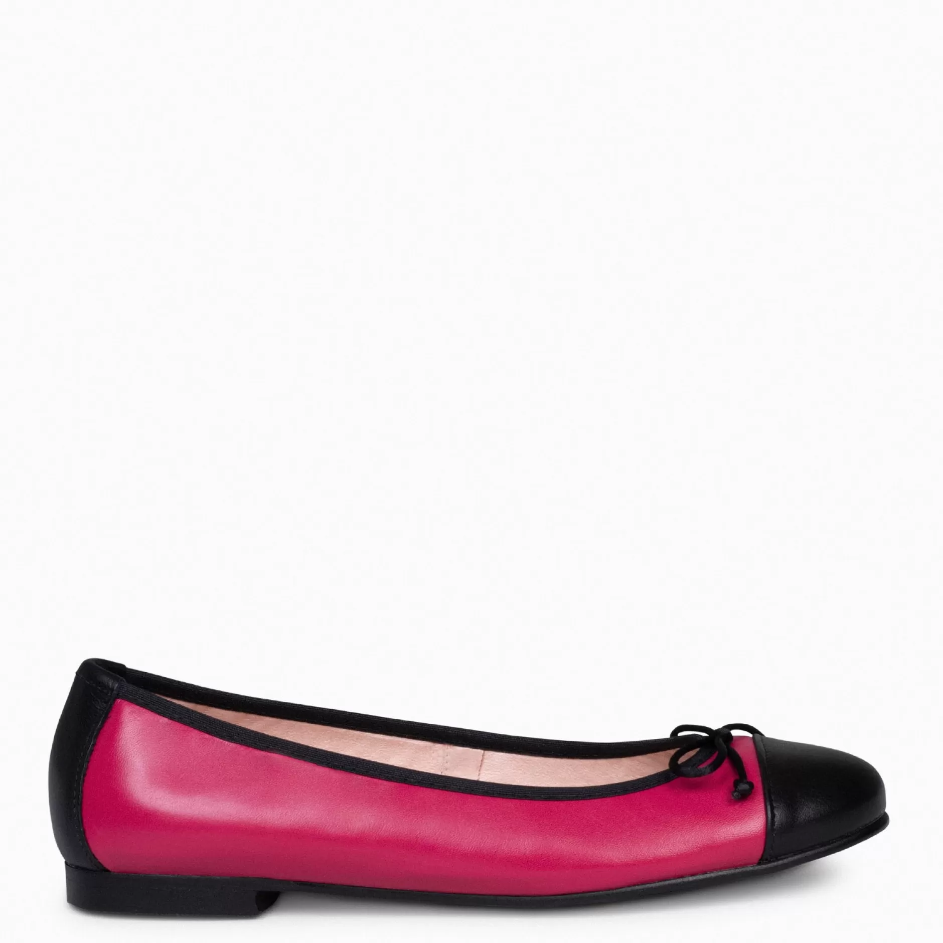 miMaO Mocasines Y Blucher<Nicolle – Bailarina Plana Con Puntera Fucsia