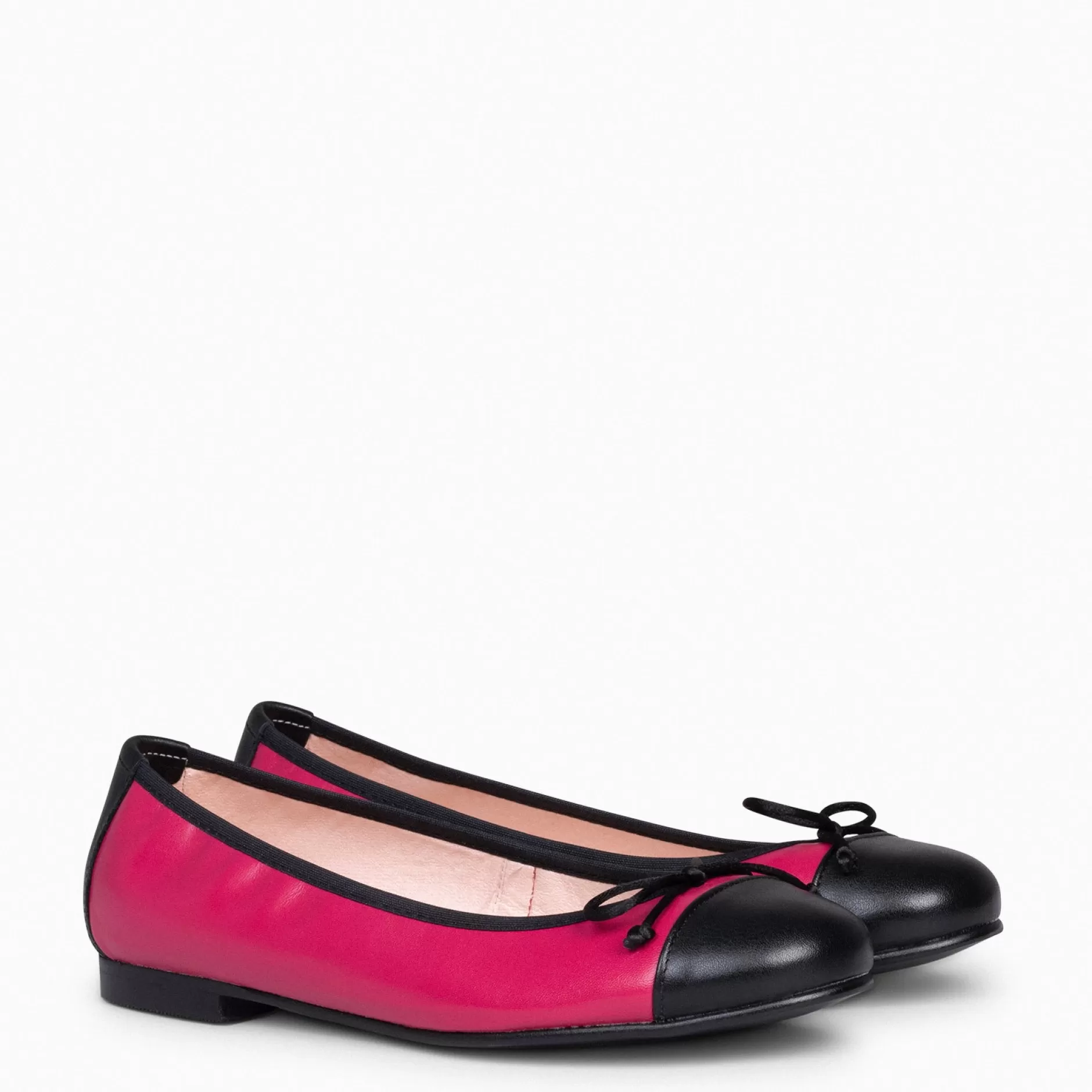 miMaO Mocasines Y Blucher<Nicolle – Bailarina Plana Con Puntera Fucsia