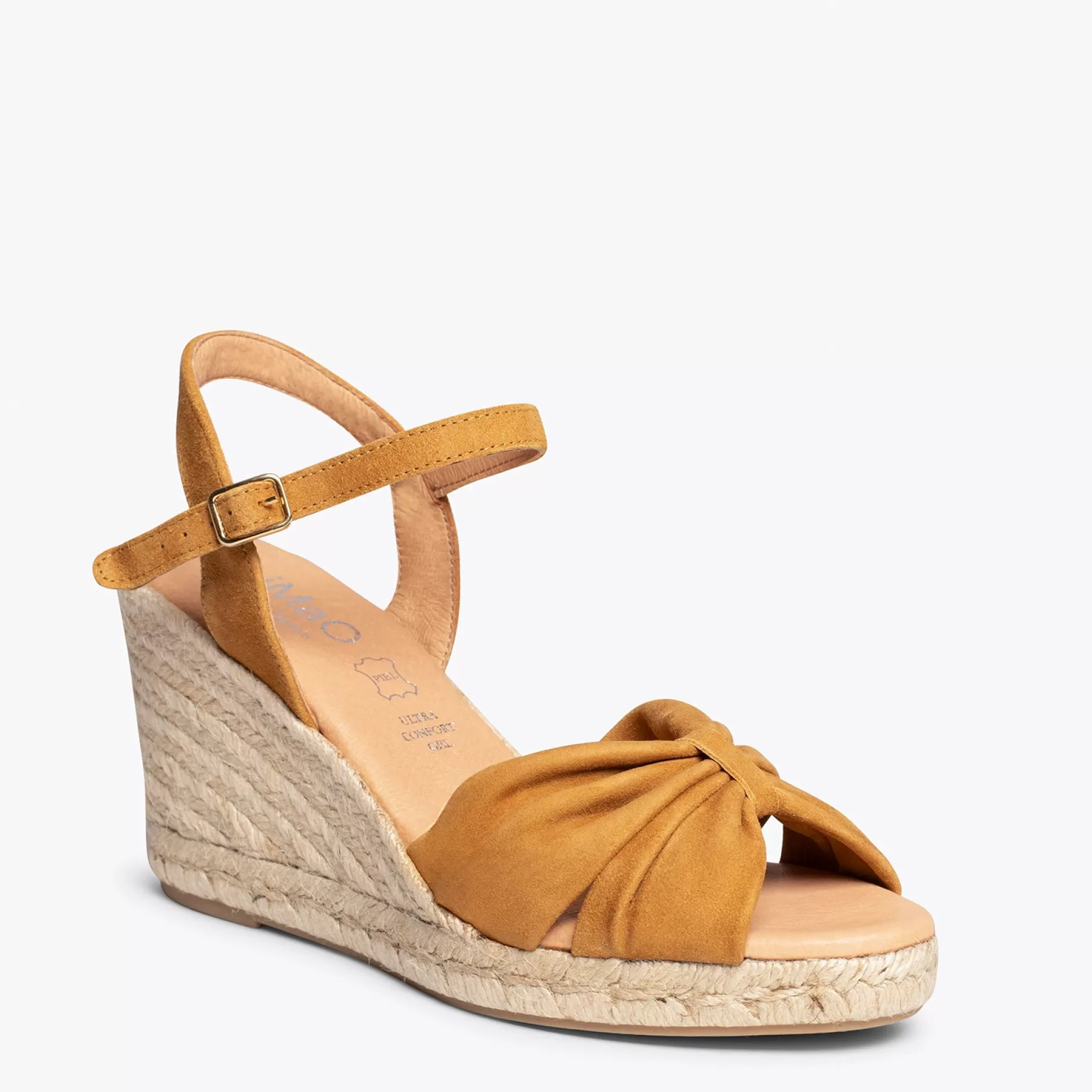 miMaO Esparto Y Alpargatas<Palma Sandalias De Esparto Con Cuna Camel