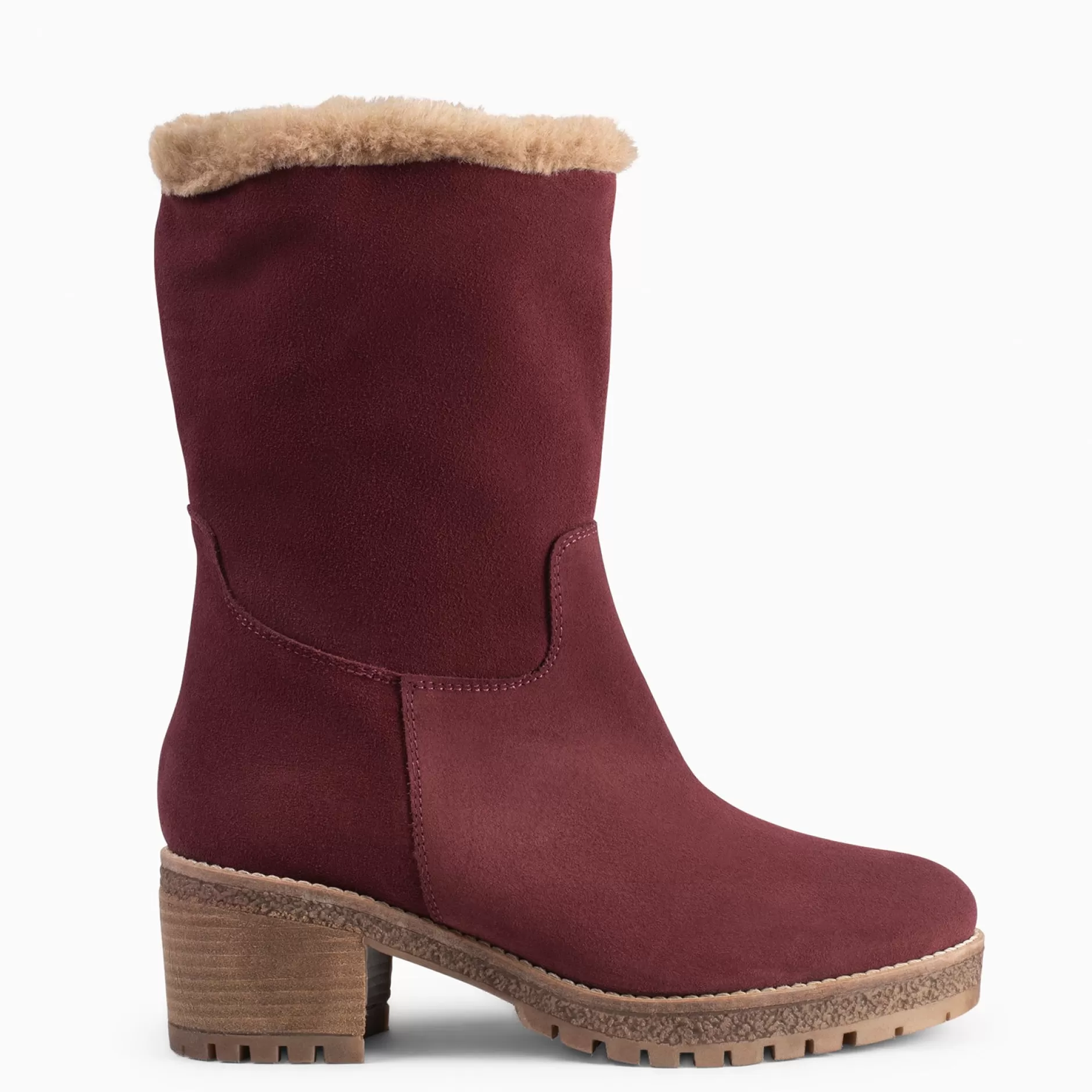 miMaO Botas<Polar – Botas Hidrofugas De Mujer Burdeos