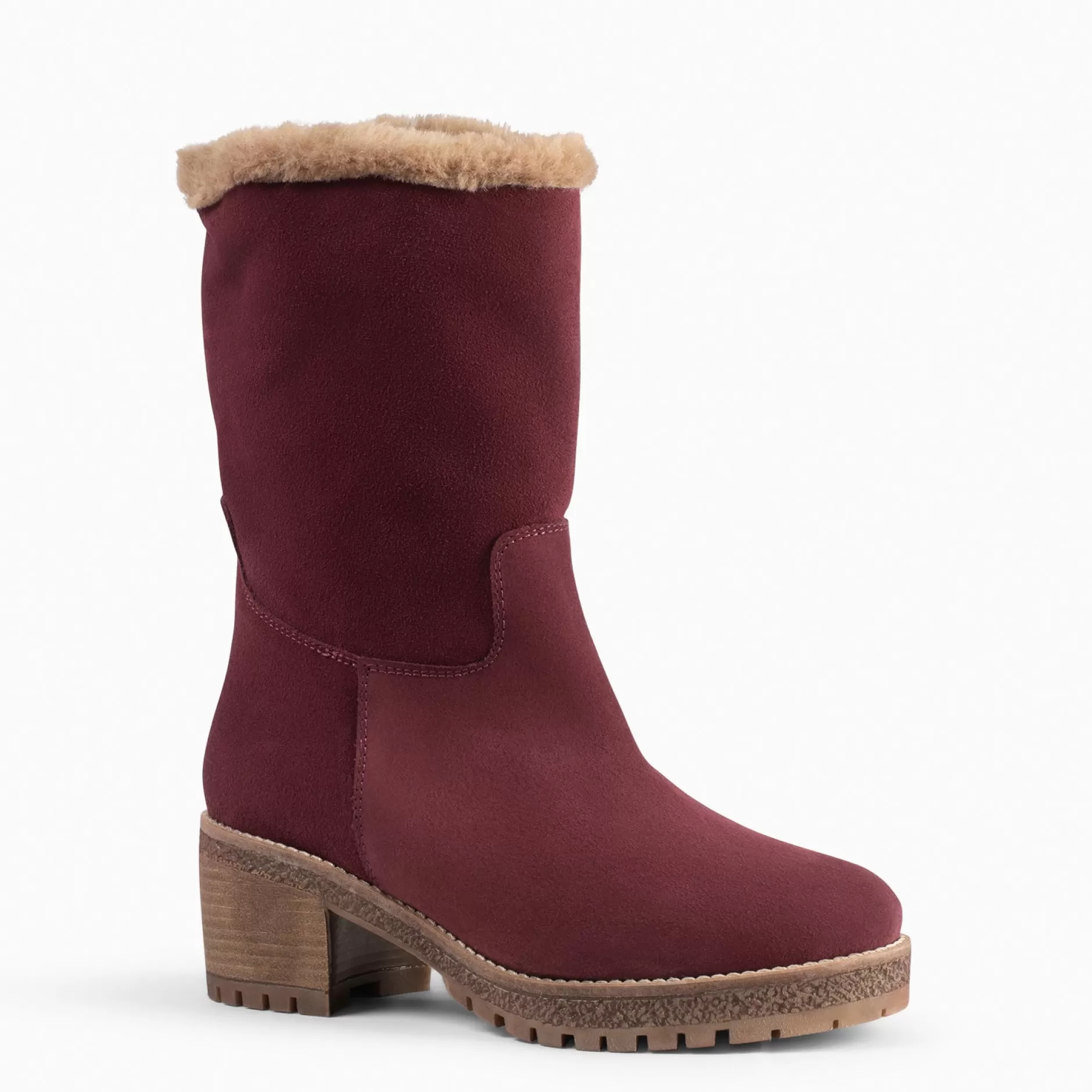 miMaO Botas<Polar – Botas Hidrofugas De Mujer Burdeos