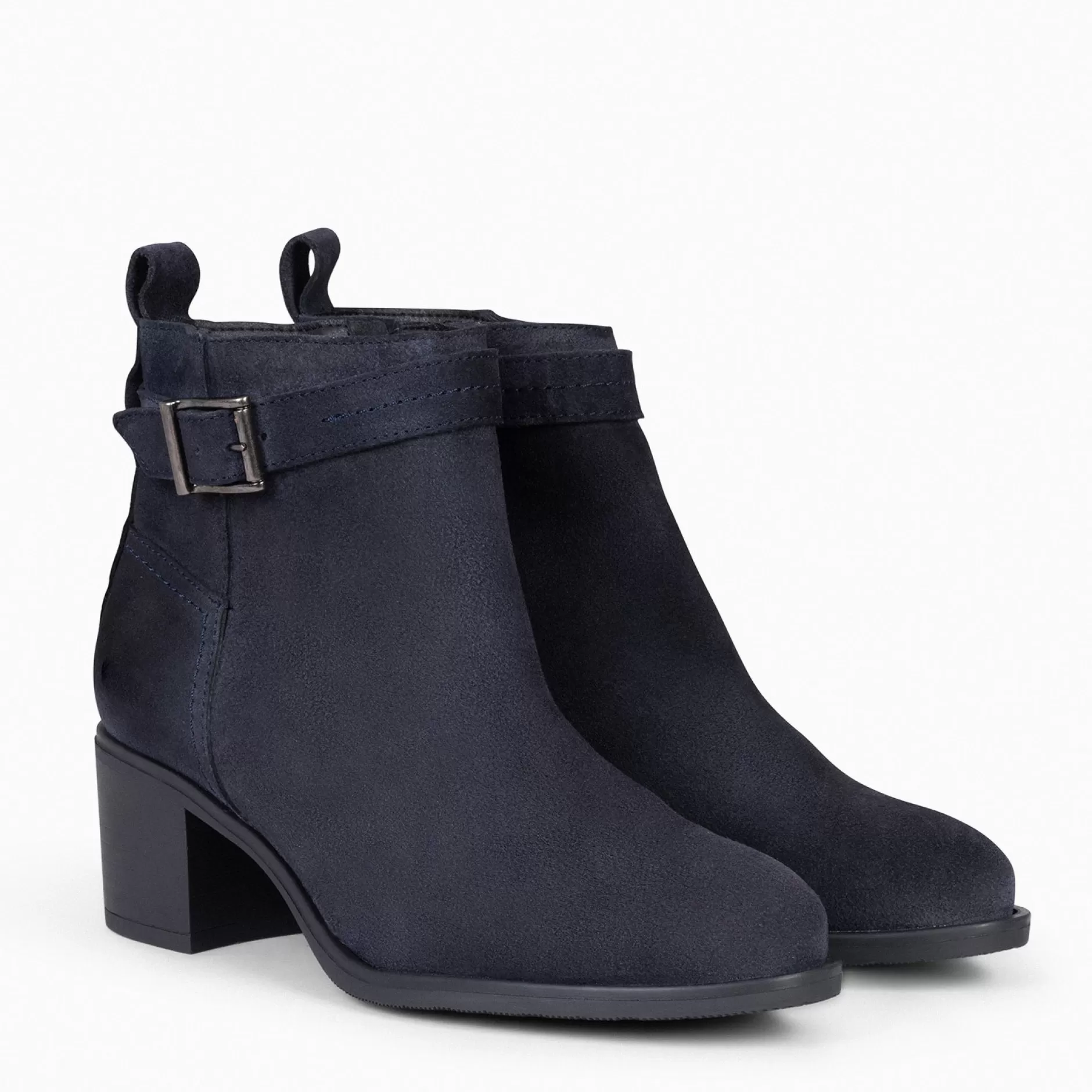 miMaO Botines De Mujer<Seattle - Botines Serraje Mujer En Color Marino