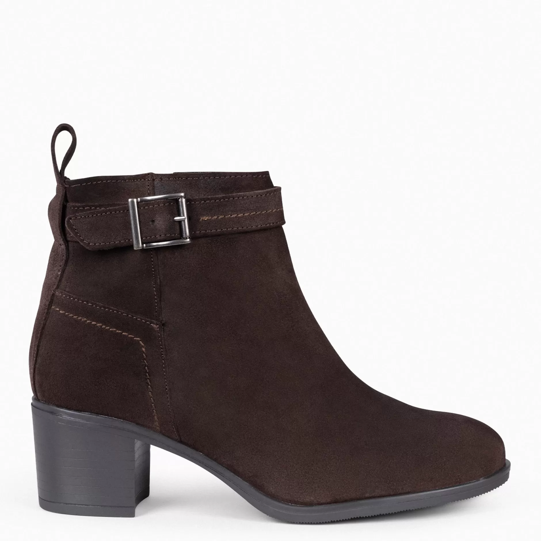 miMaO Botines De Mujer<Seattle - Botines Serraje Mujer En Color Marron