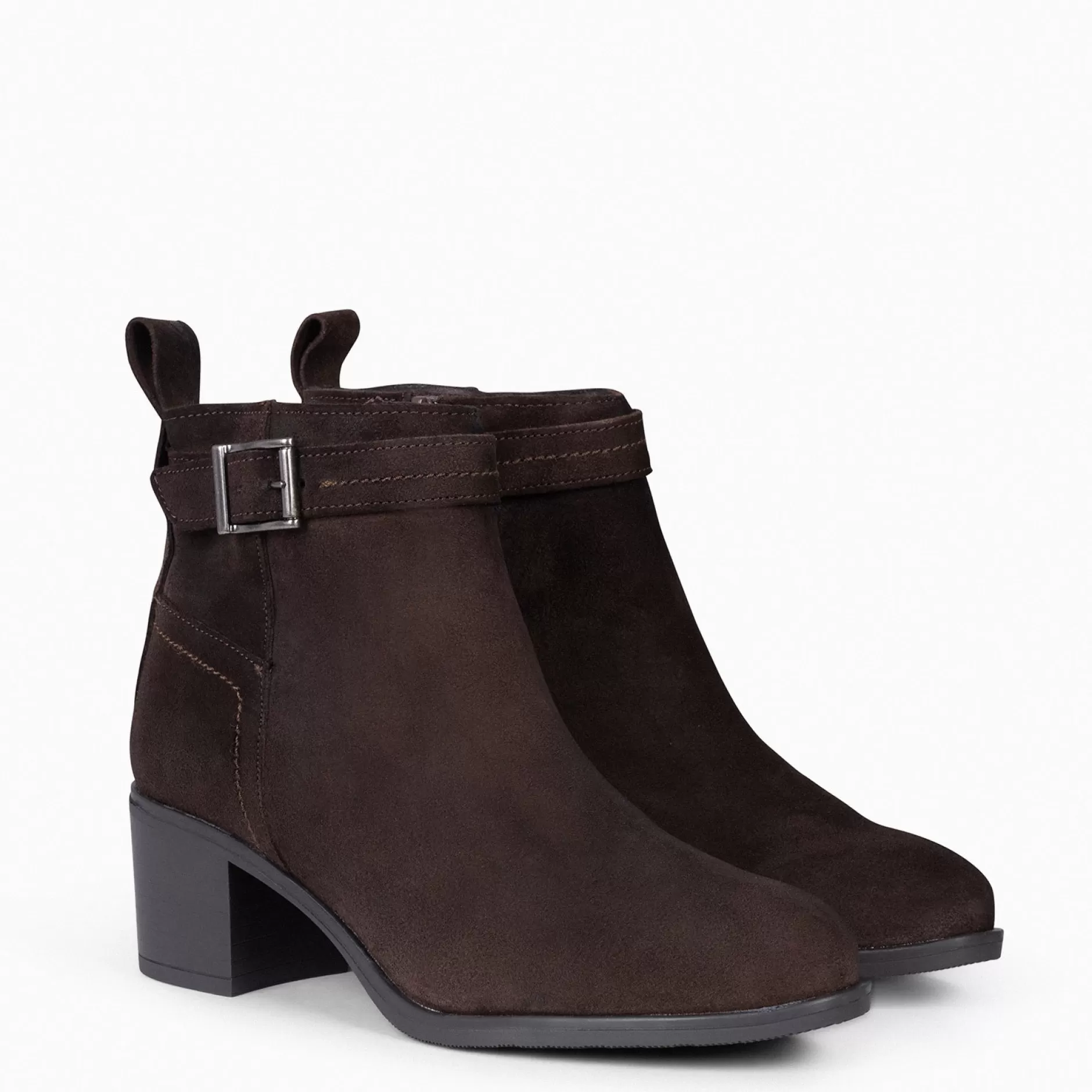 miMaO Botines De Mujer<Seattle - Botines Serraje Mujer En Color Marron