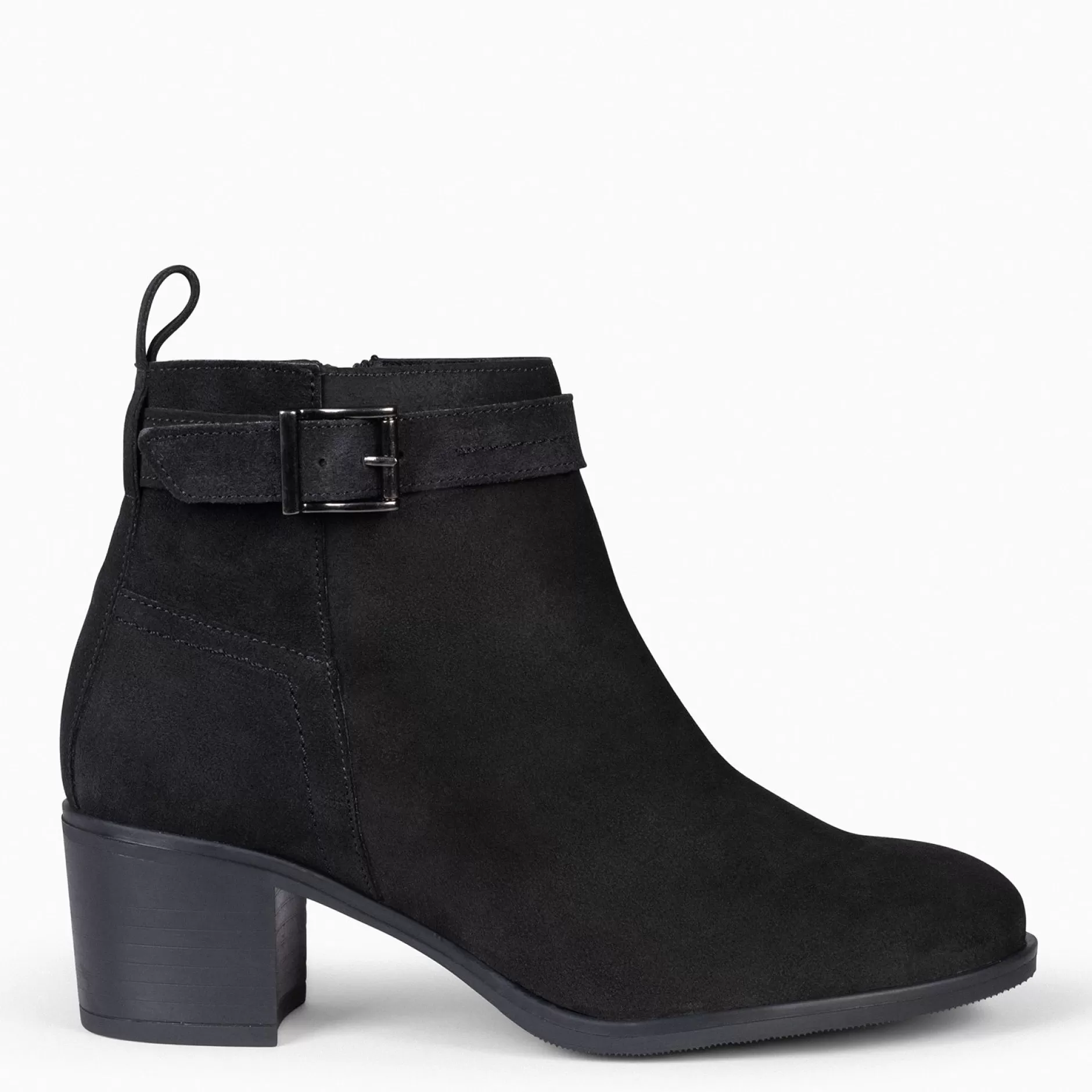miMaO Botines De Mujer<Seattle - Botines Serraje Mujer En Color Negro